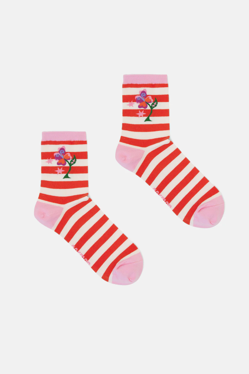 Peruvian Lily Stripe Socks