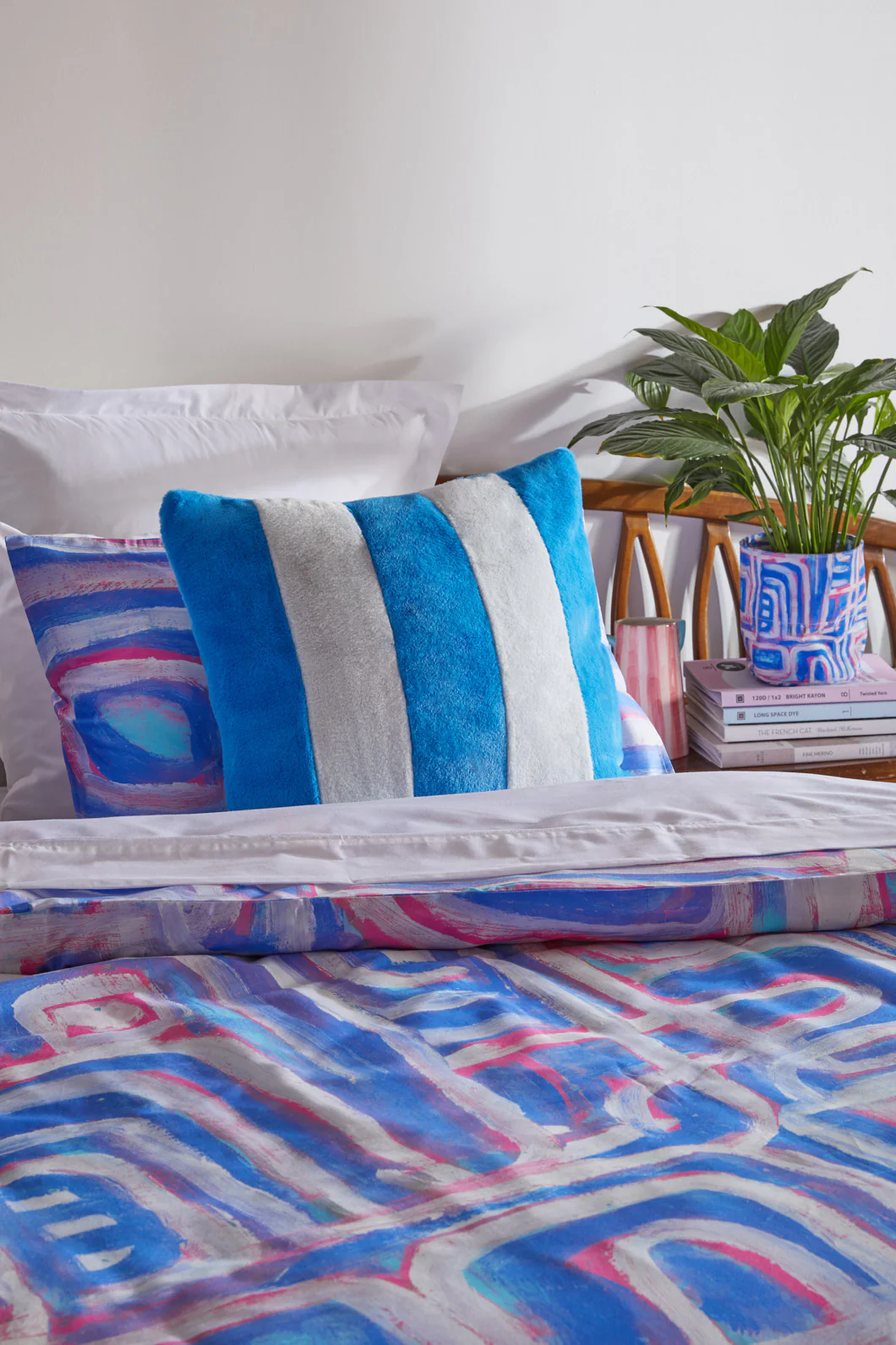 Sapphire Tufted Cushion