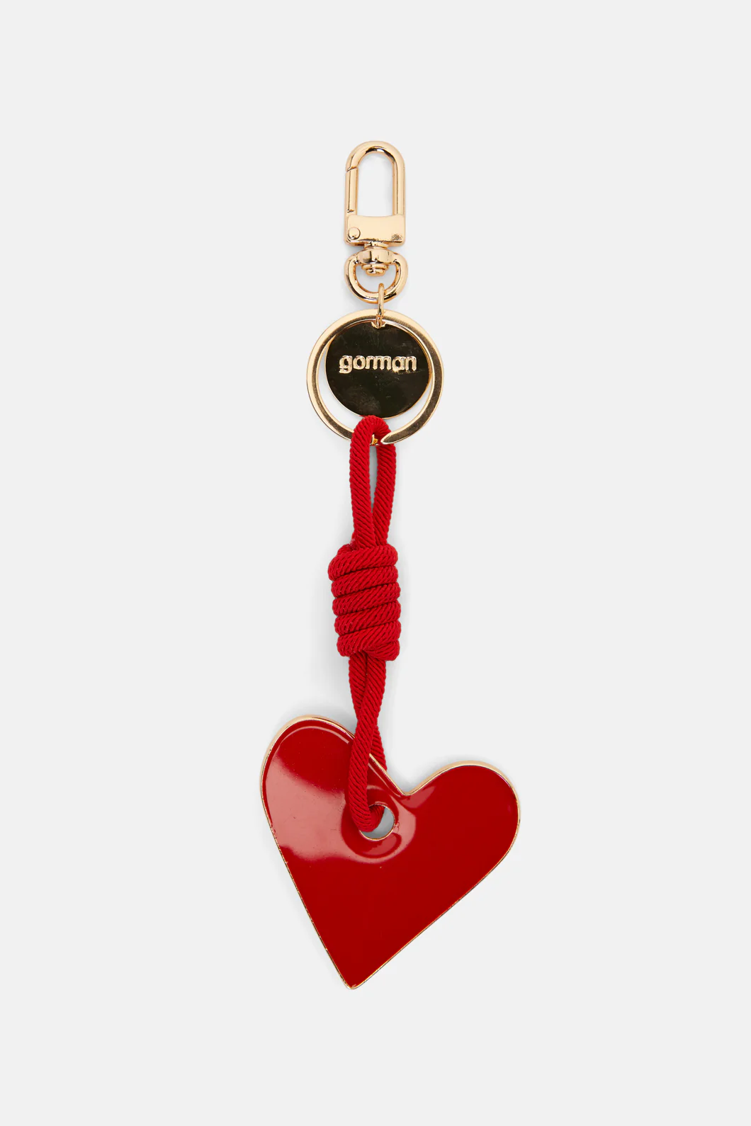 Heart Charm Keyring
