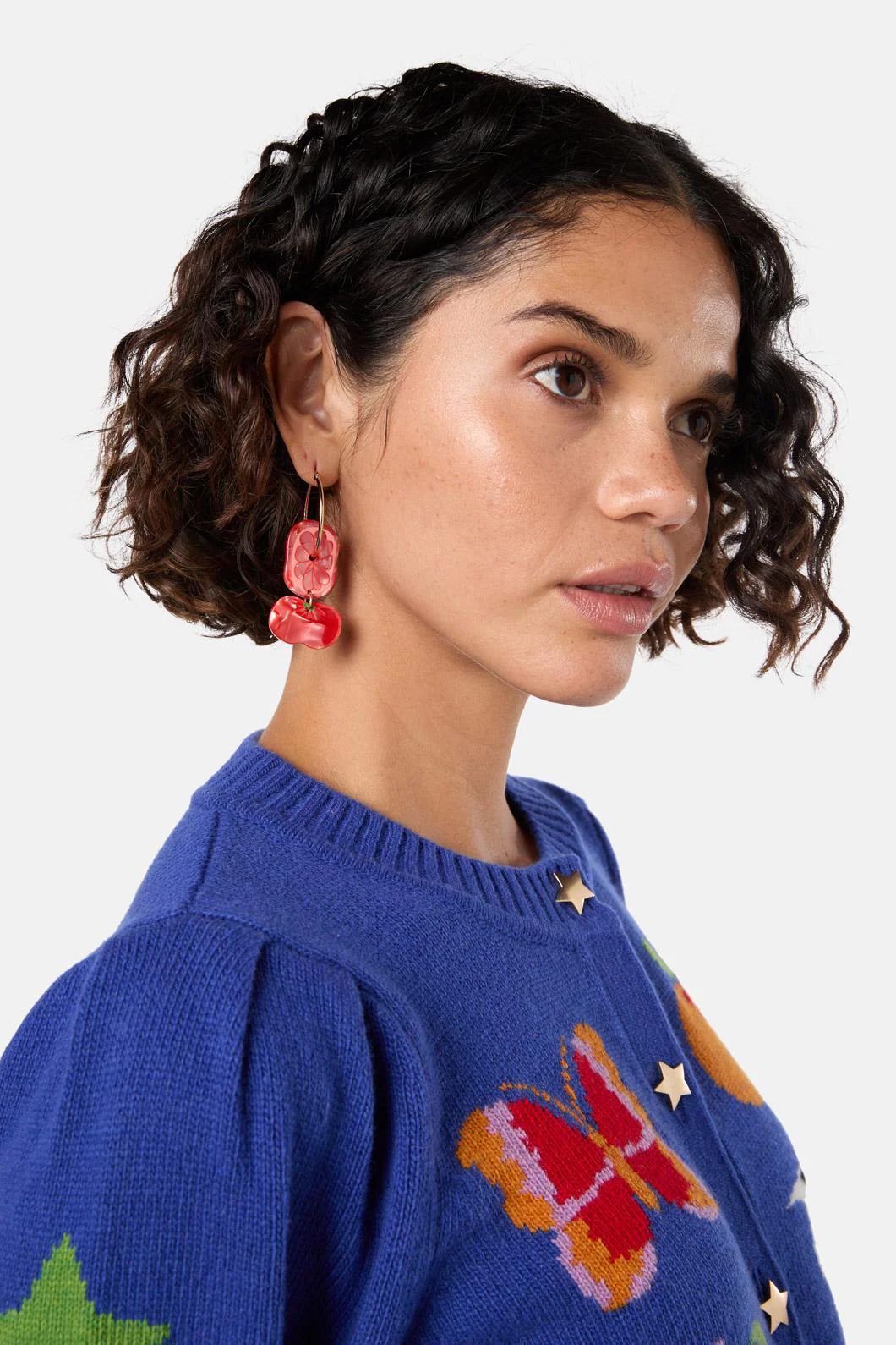 Fantasy Tomato Earring
