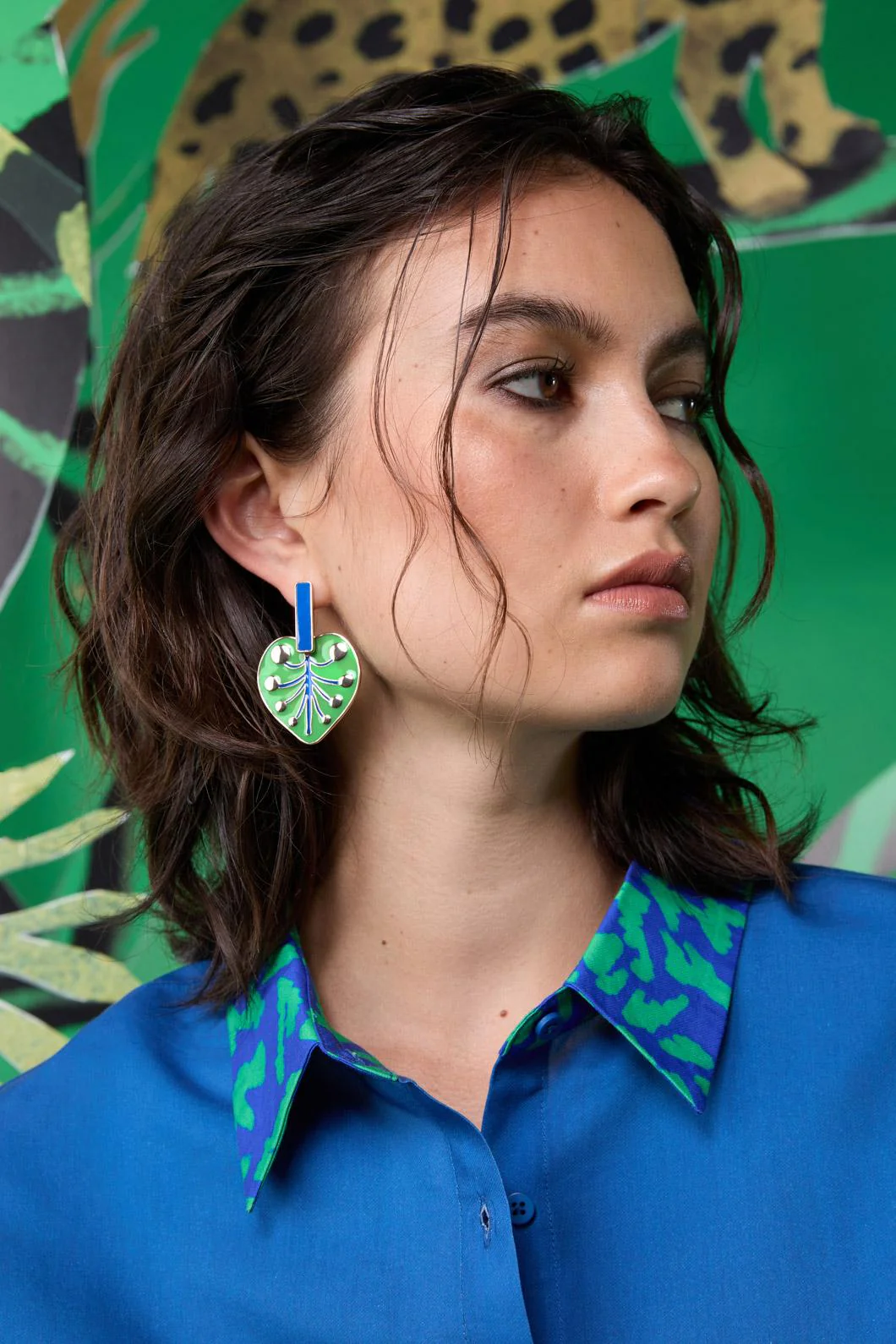 Guardian Leaf Earring