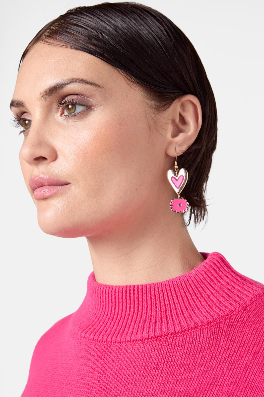 Folk Flower Earring