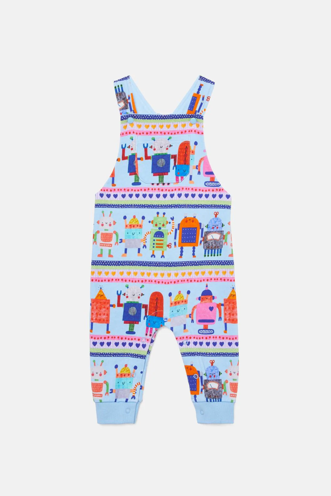 Robots Baby Overalls