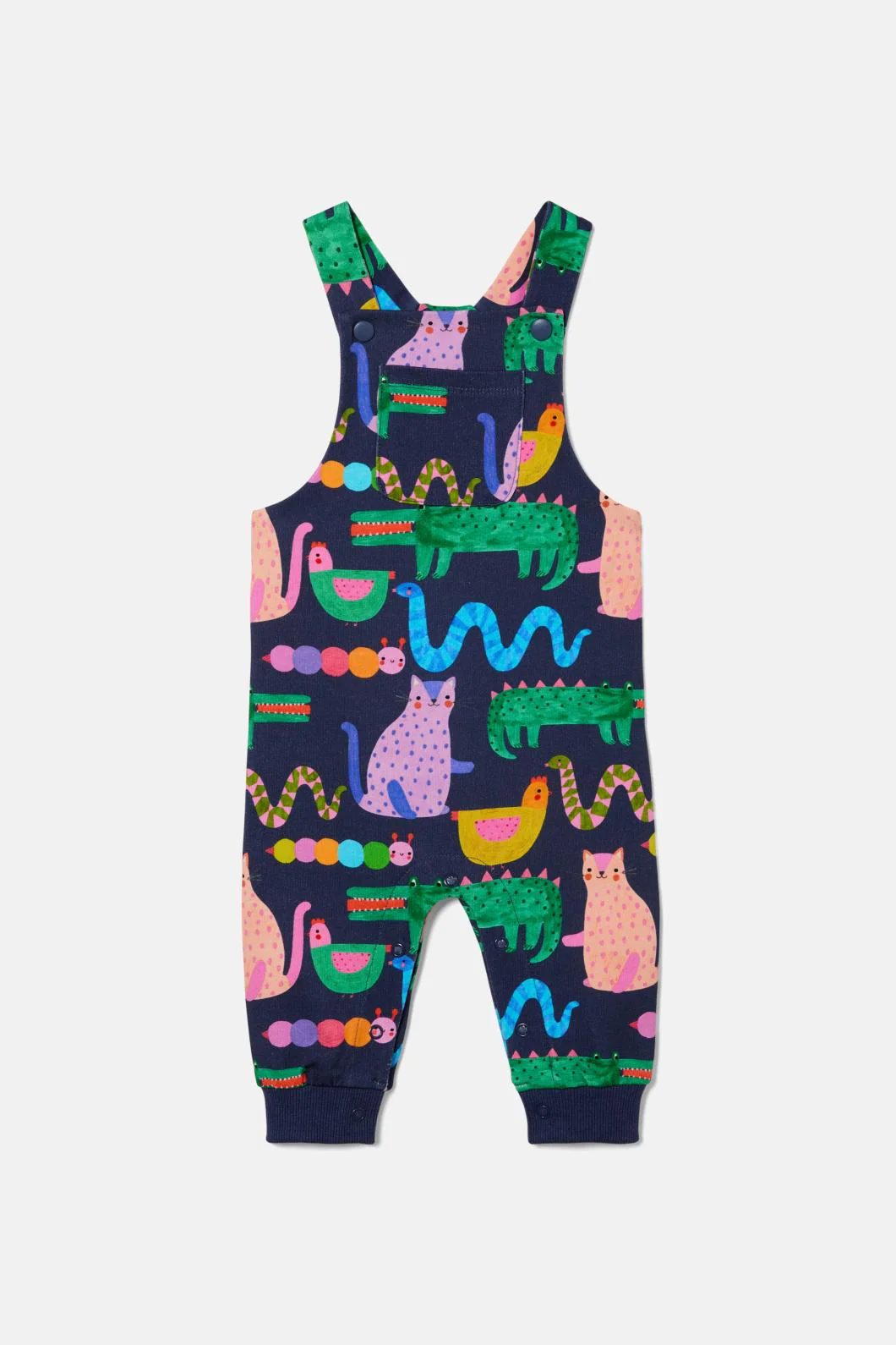 Book Club Baby Overalls