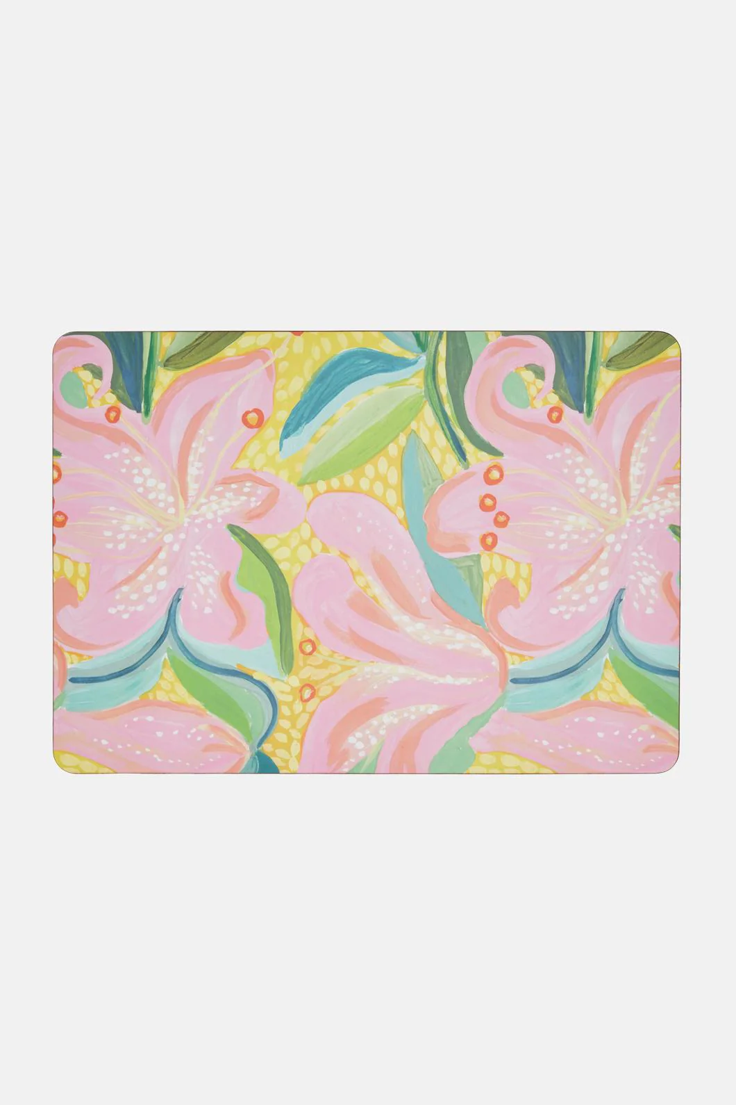 Lillies Placemat Set 4