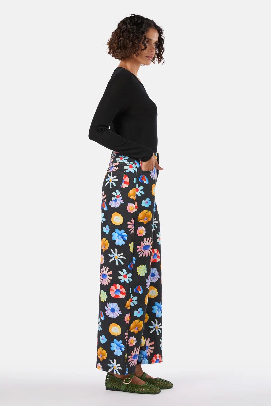 Big Bouquet Denim Jean