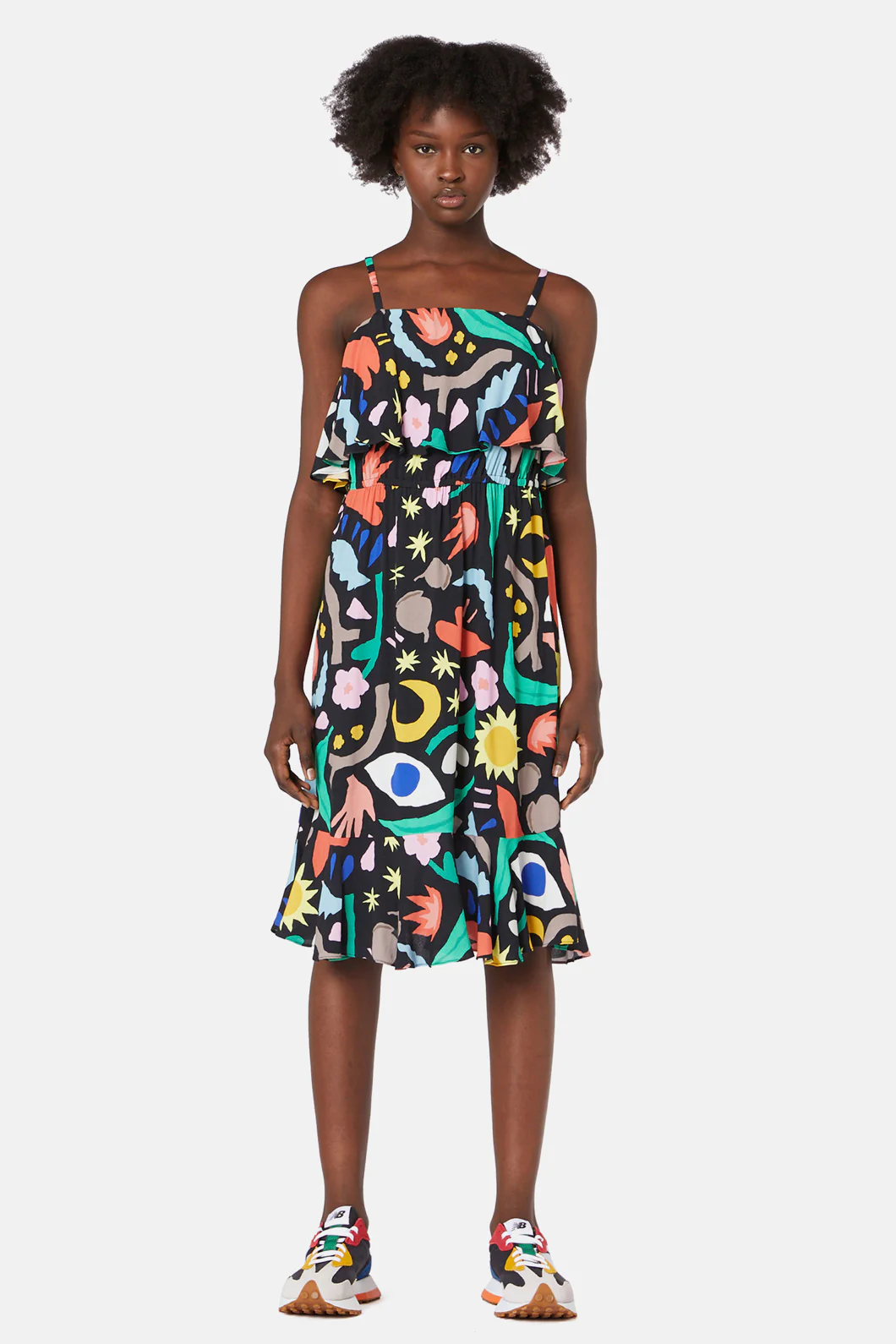 Pieces Ruffle Dress