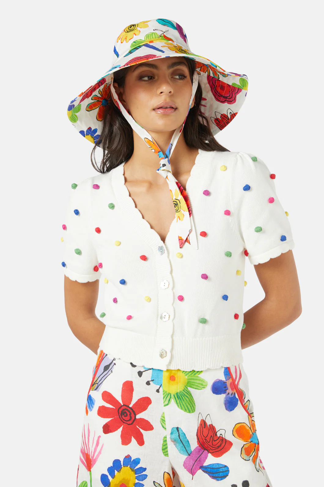 Petal Paradise Sun Hat
