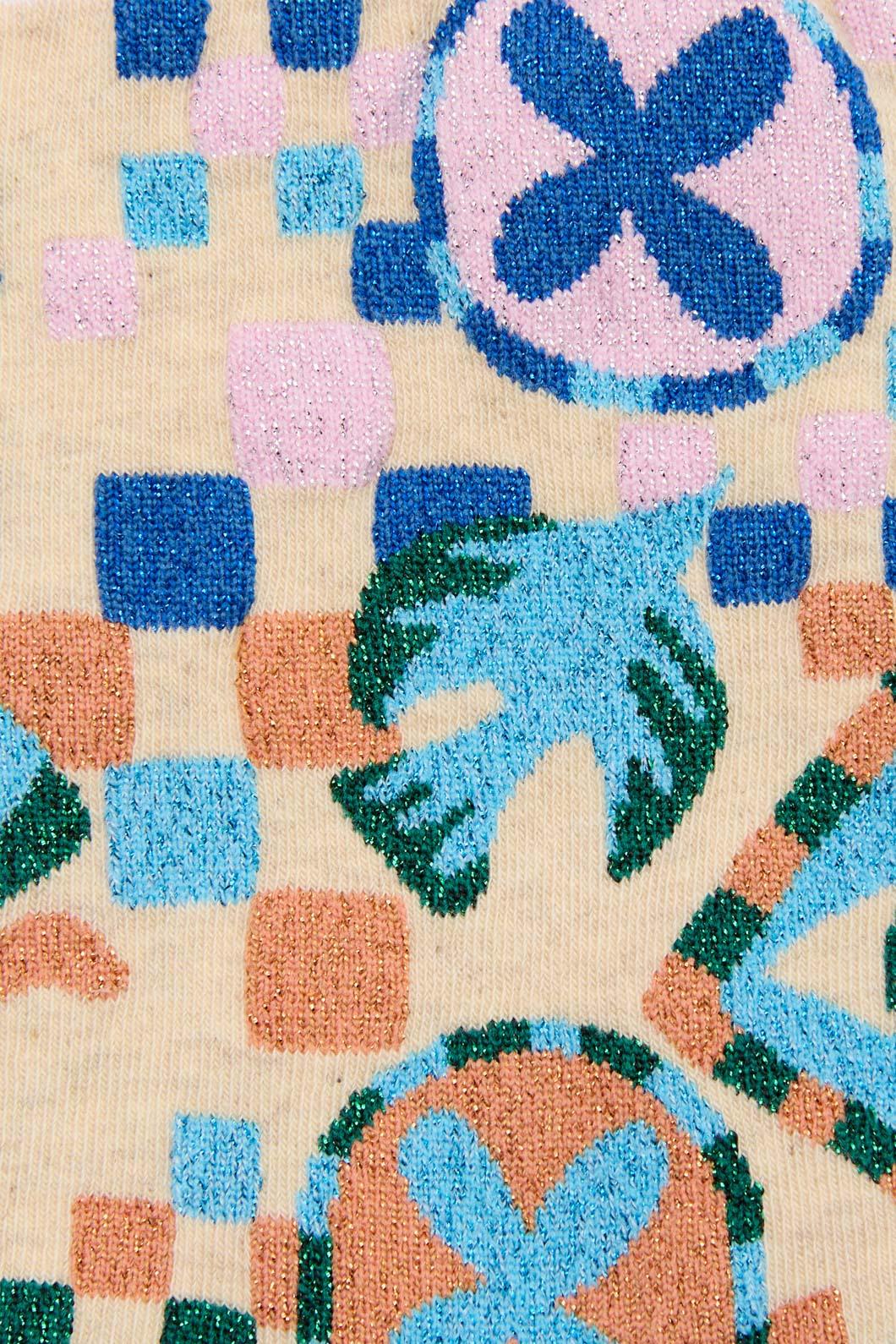 Renaissance Check Sock