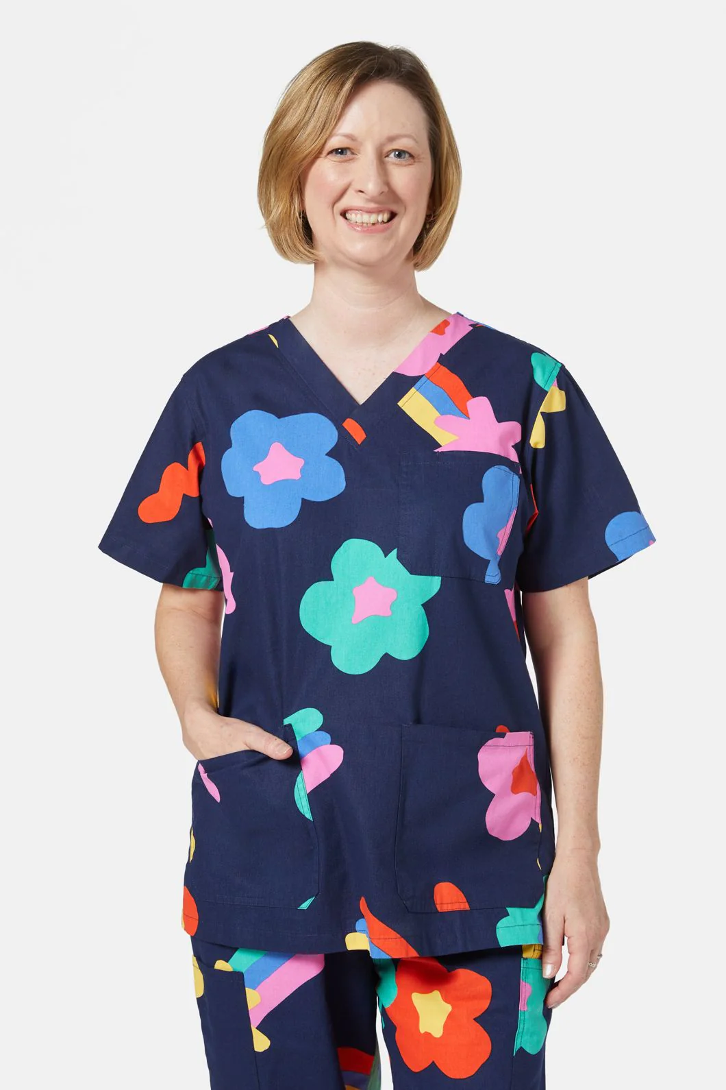 Star Daisy Scrub Set