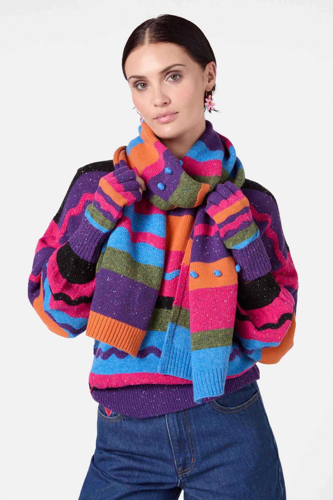 Heirloom Stripe Gloves