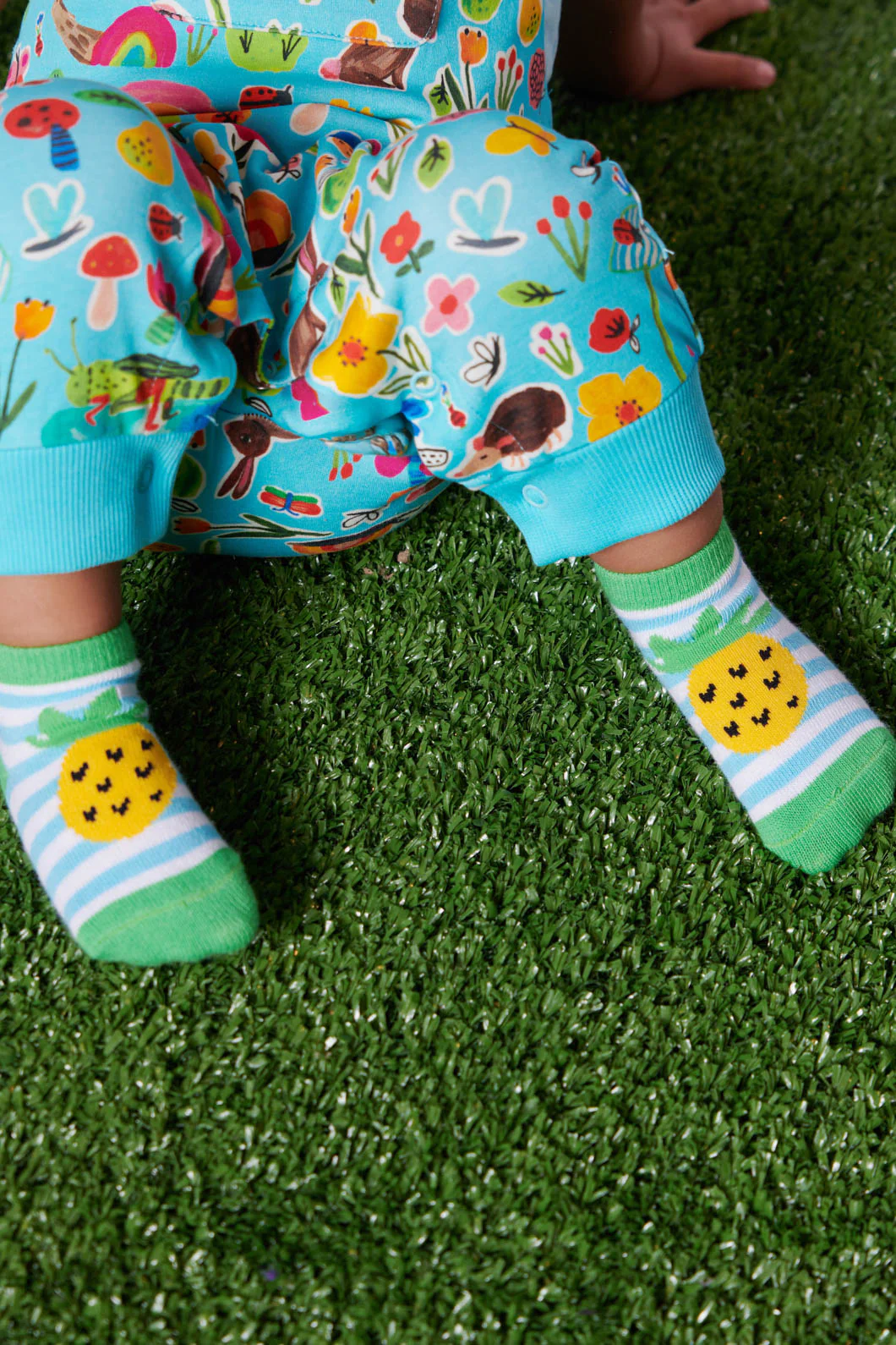 Pineapple Baby Socks