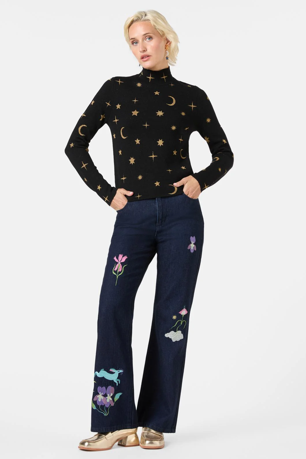 Constellation Knit Top