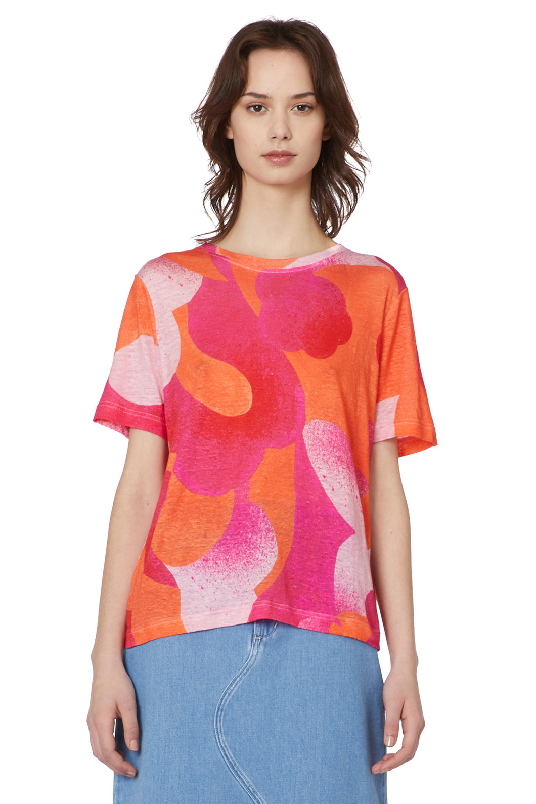 Cloud Gazing Linen Tee