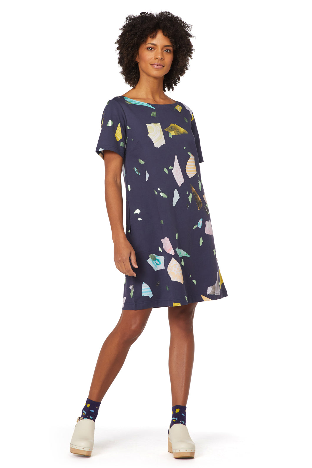 Terrazzo Swing Dress