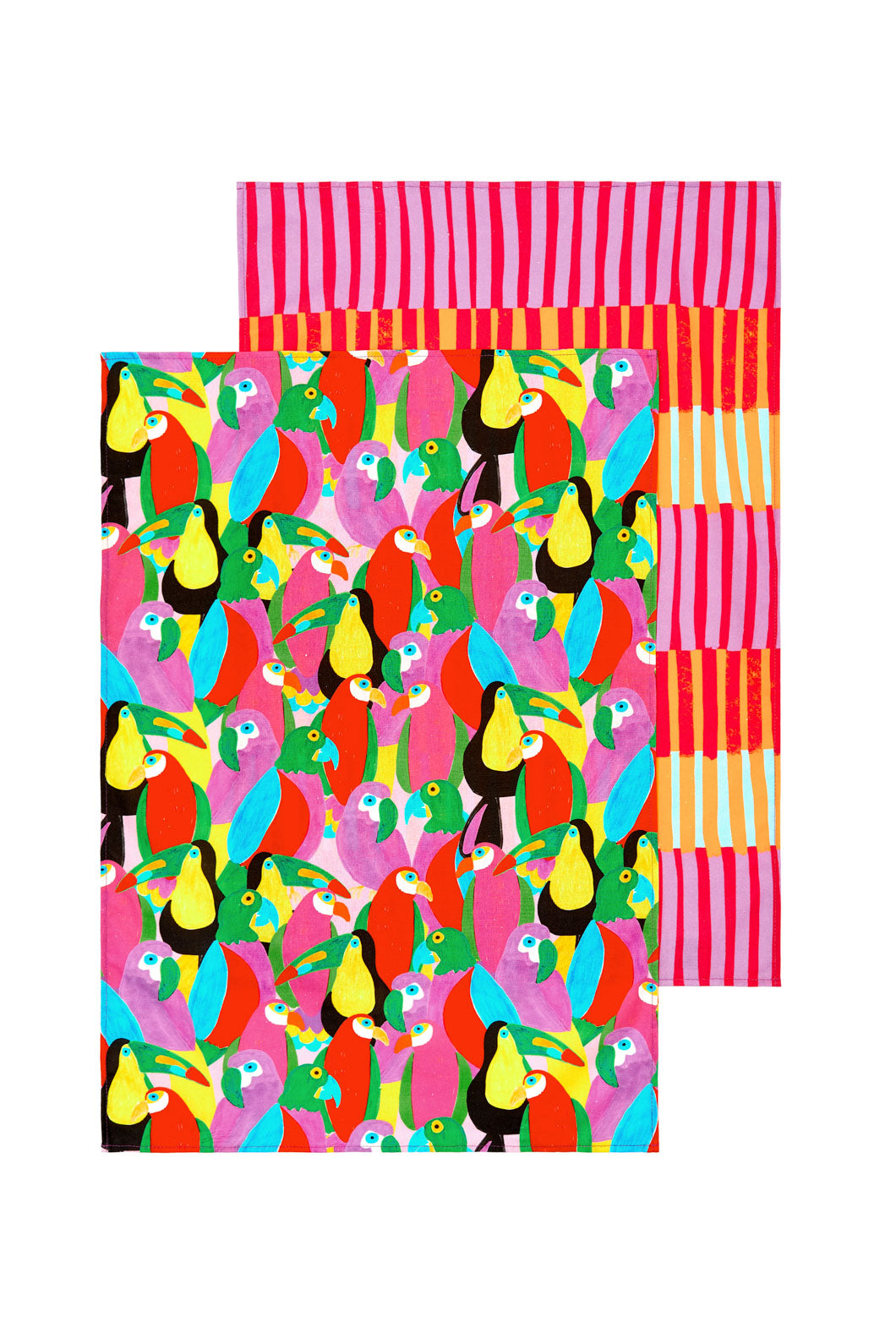 Parrot Party Teatowel Set