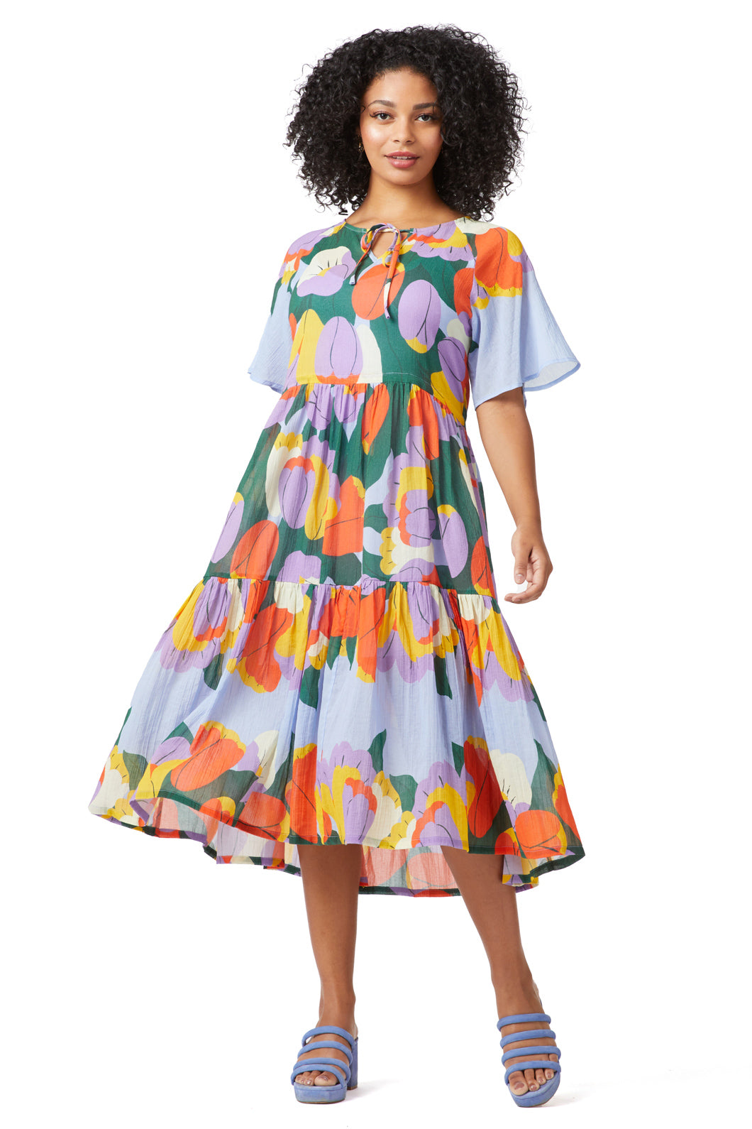 Bouquet Tiered Dress