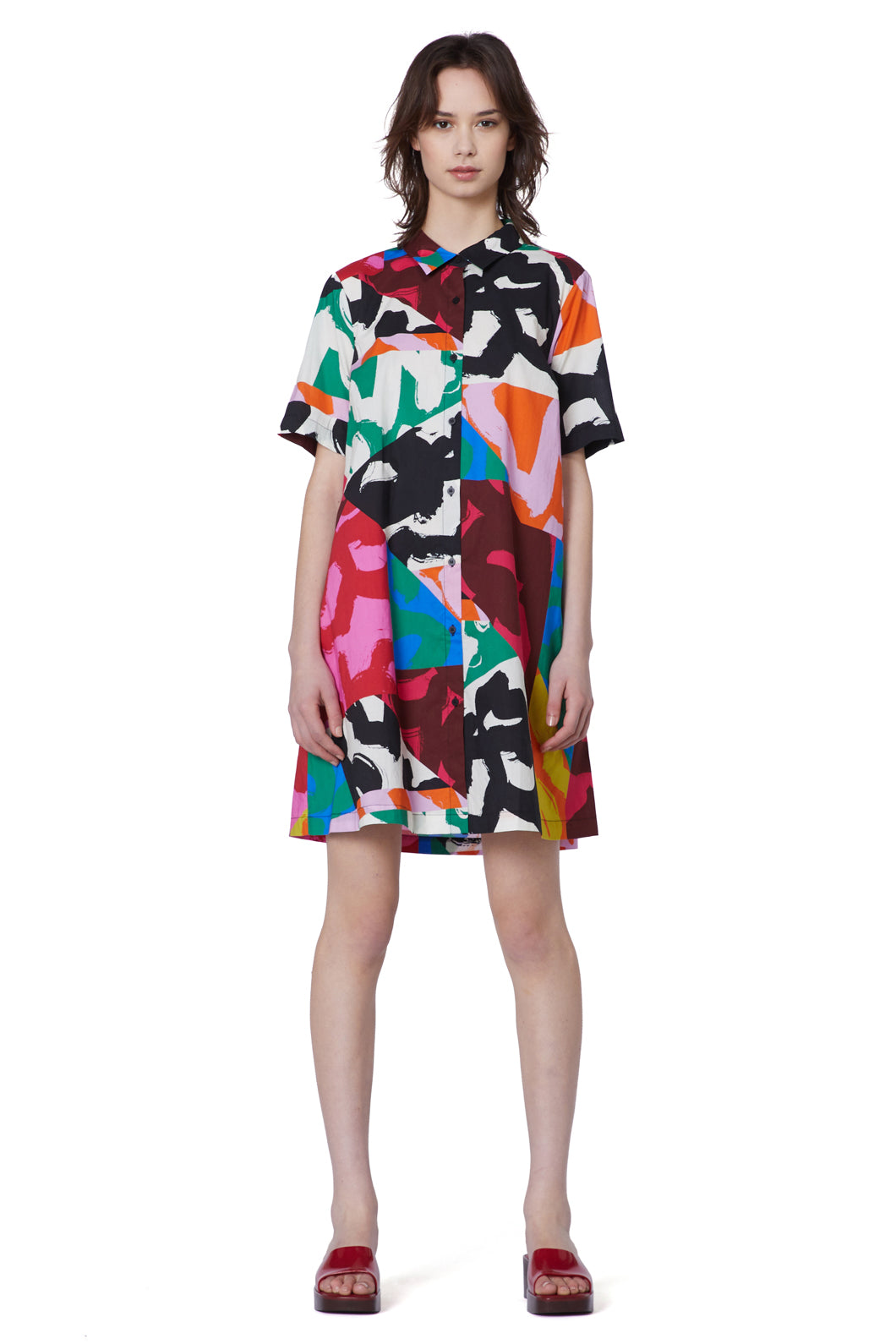 Cross Roads Shirt Dress