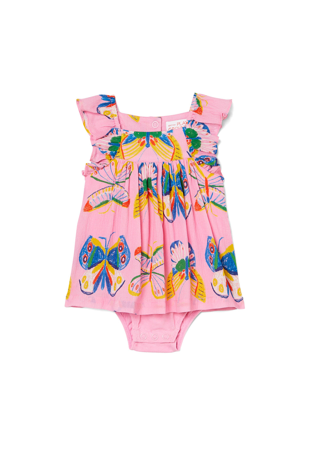 Flutterby Baby Frill Onesie