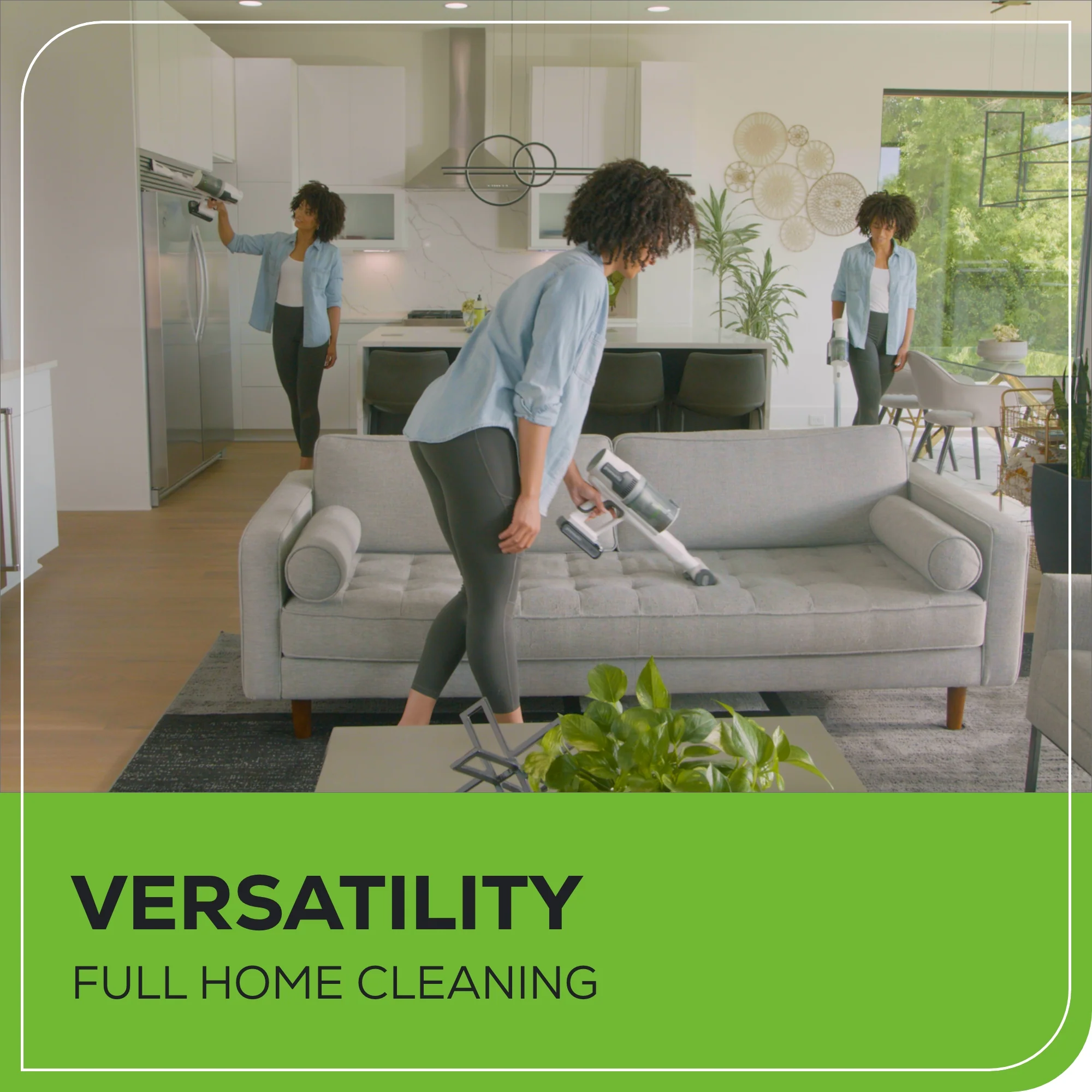 24V Cordless Battery White Stick Vacuum w/ 4.0Ah USB-C Battery & Charger