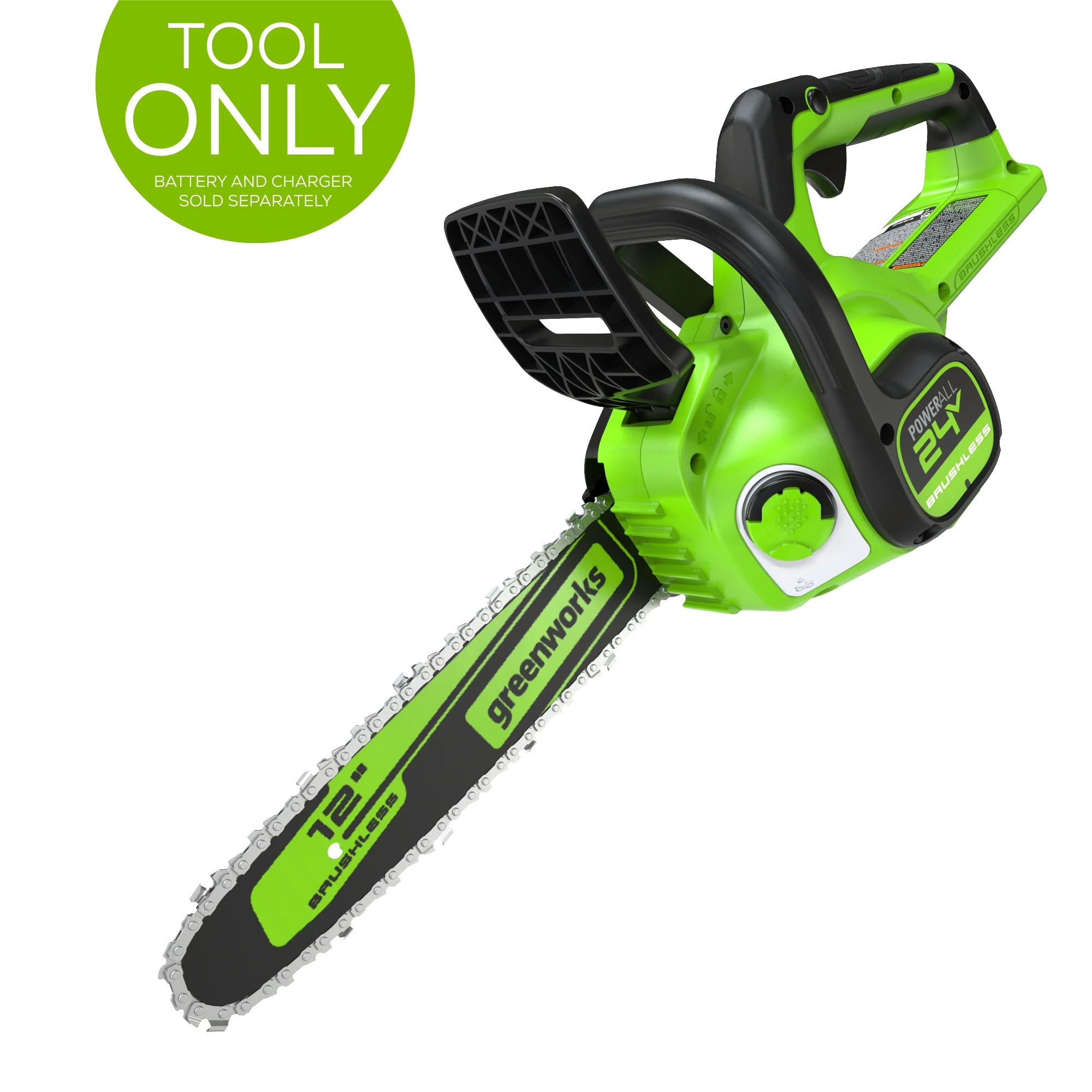 24V 12 Cordless Battery Chainsaw (Tool Only)