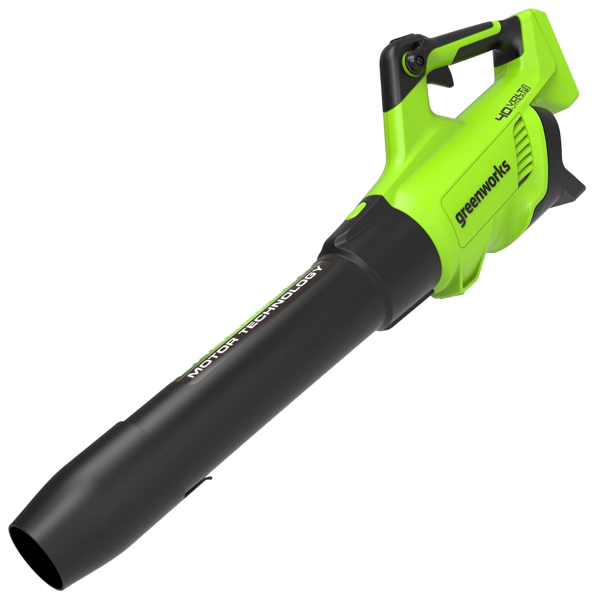 40V 550 CFM Cordless Battery Leaf Blower and 16  Attachment Capable String Trimmer Combo Kit w/ 4Ah Battery and Charger