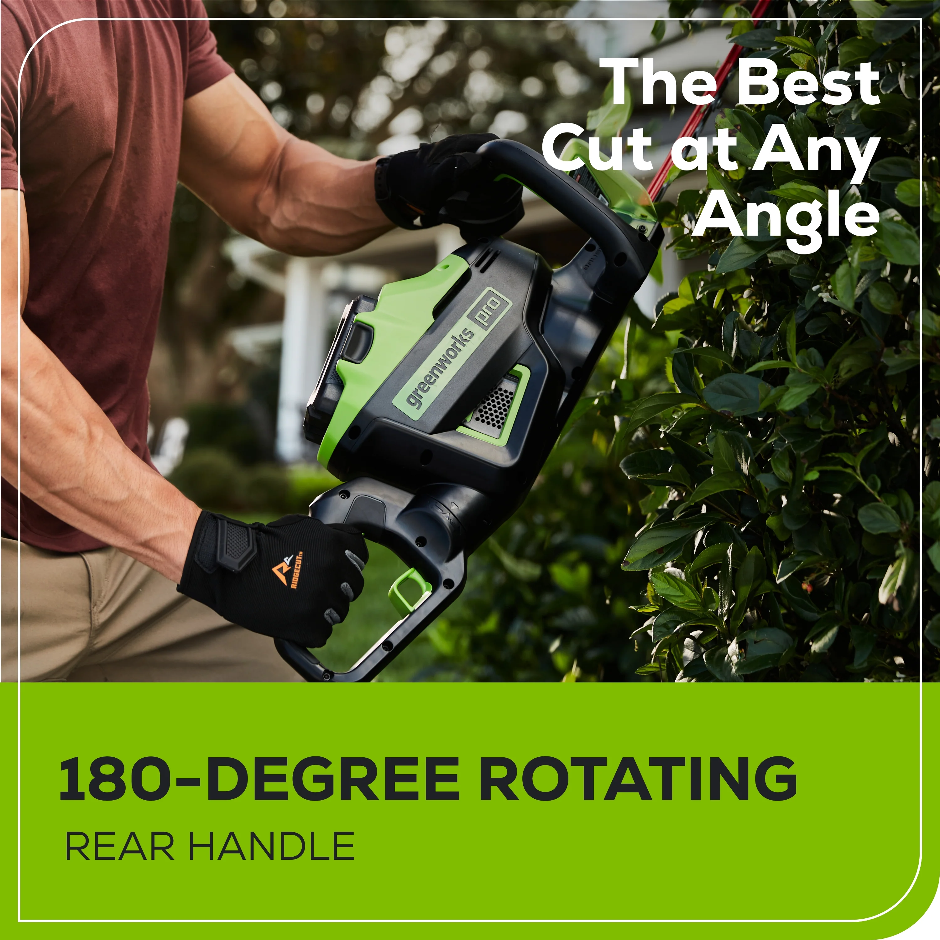 60V Cordless Battery 3PC Handheld Combo Kit w/ String Trimmer, Blower & Hedge Trimmer, (1) 2.5 Ah Battery and Charger