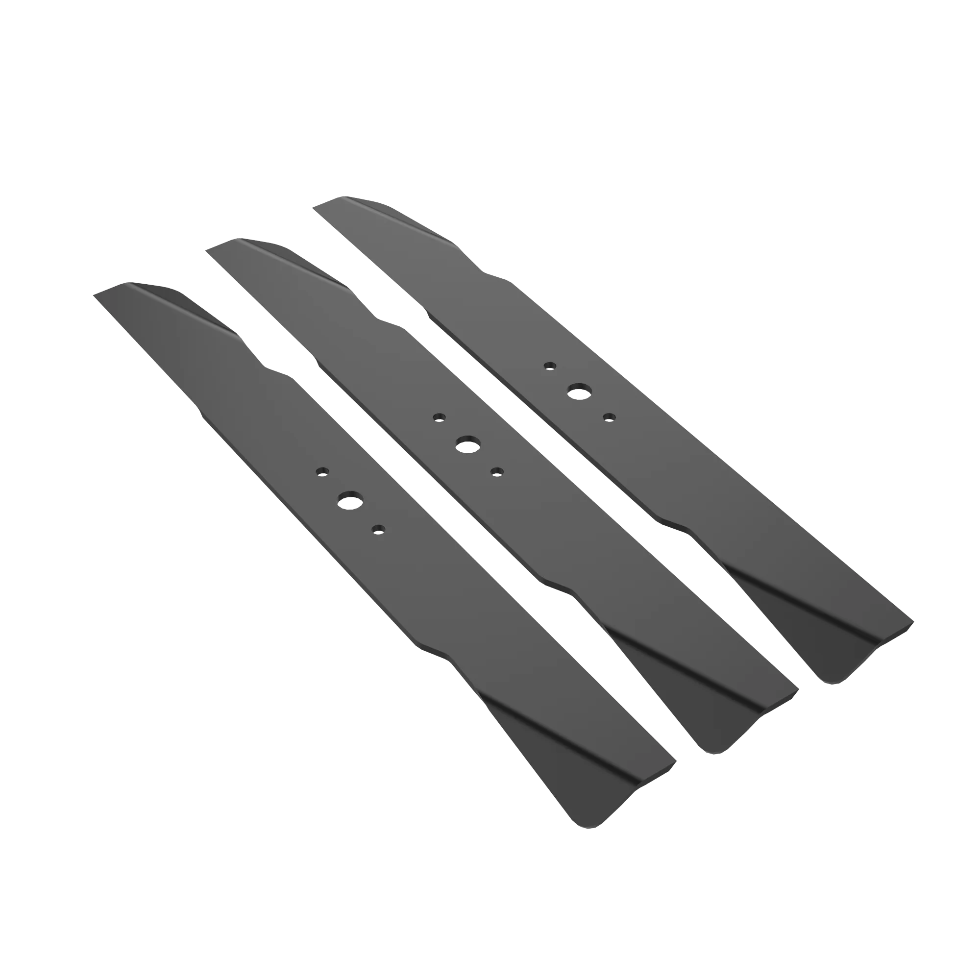 60 Side-Discharge Blade Three-Piece Set