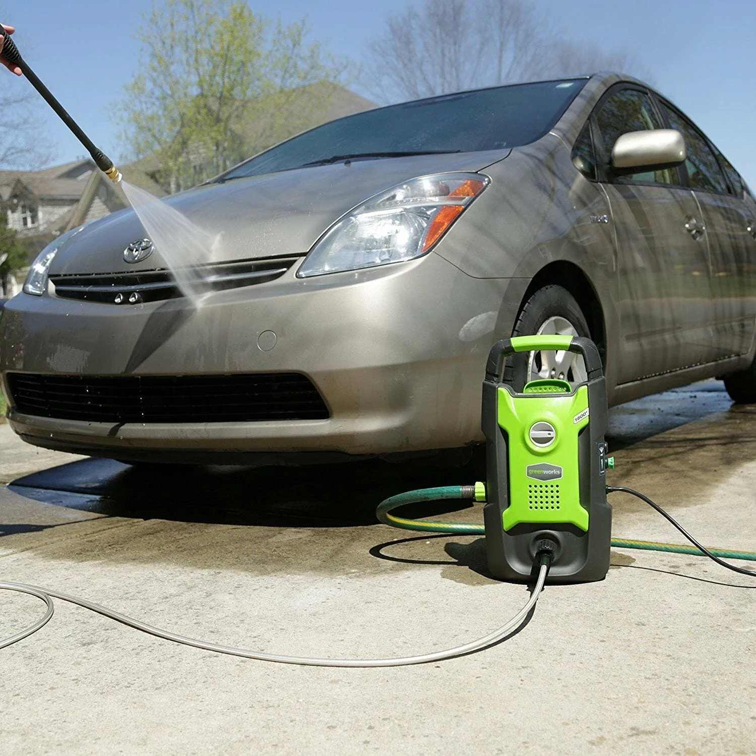 1600 PSI 1.2 GPM Electric Wheeled Pressure Washer