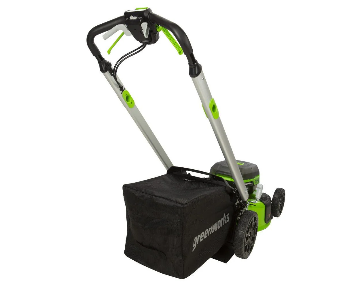 48V (2x24V) 21 Cordless Battery Self-Propelled Lawn Mower w/ (4) 4.0Ah USB Batteries & (2) Dual Port Chargers