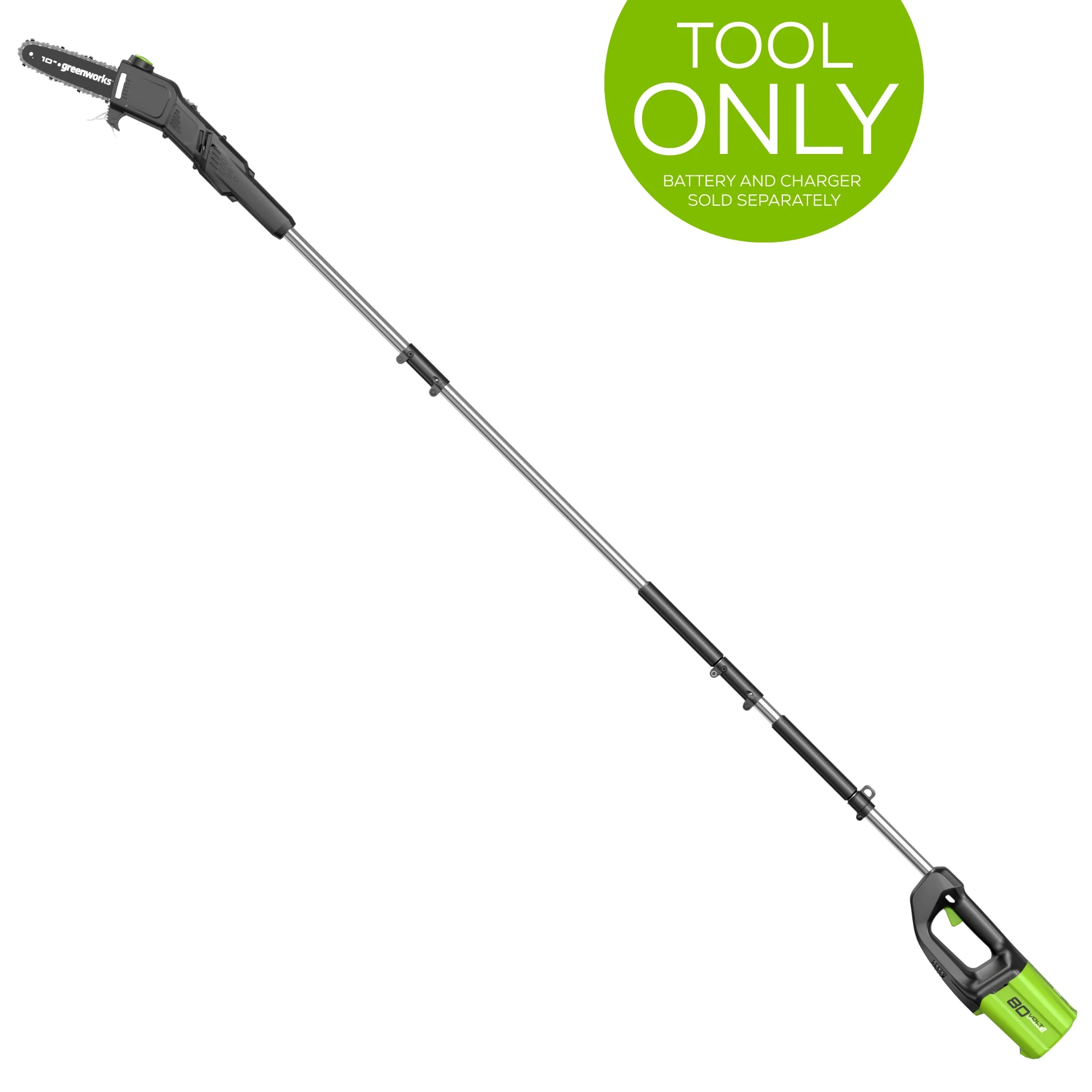 80V 10 Cordless Battery Pole Saw (Tool Only)