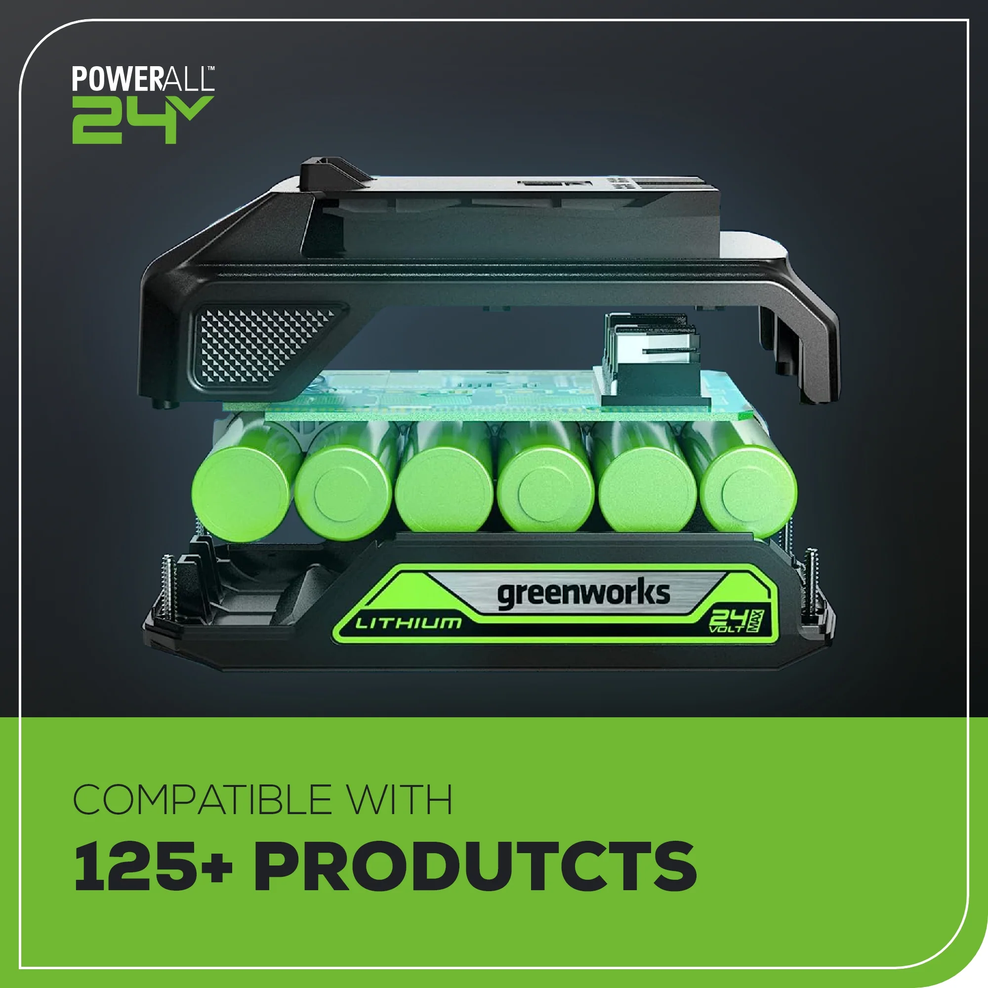RENEWED 24V Brushless 1/2” Drill / Driver, 1/4” Hex Impact Driver, 8 pcs Bit Set & Bag Kit w/ (2) 2.0Ah Batteries & Charger