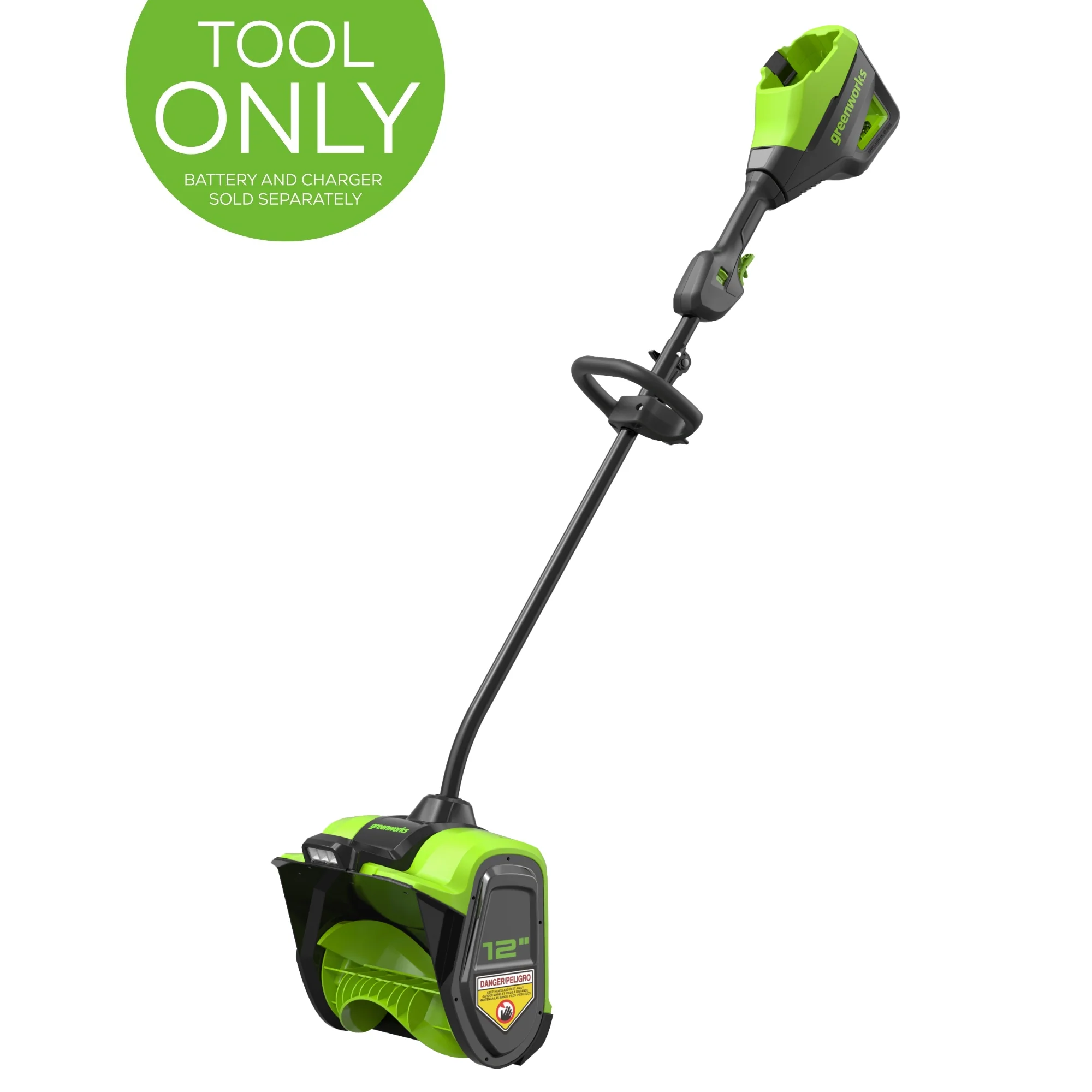 80V 12 Cordless Battery LED Snow Shovel (Tool Only)