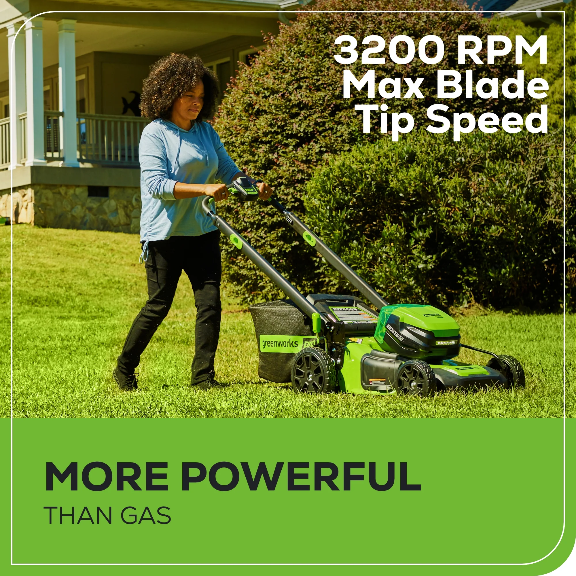 80V 21 Cordless Battery 4-in-1 Push Mower & 16 String Trimmer Combo Kit w/ (1) 4.0Ah Battery & (1) Rapid Charger