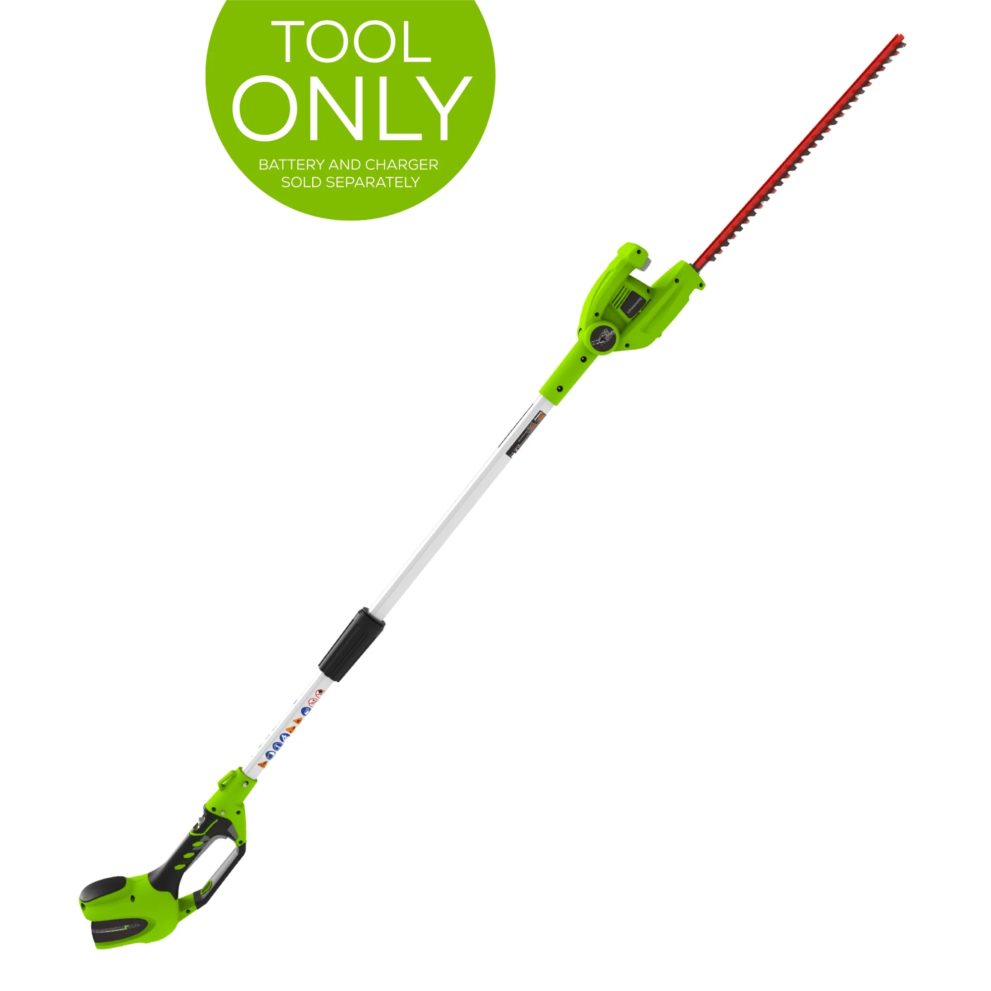 40V 20 Cordless Battery Pole Hedge Trimmer (Tool Only)
