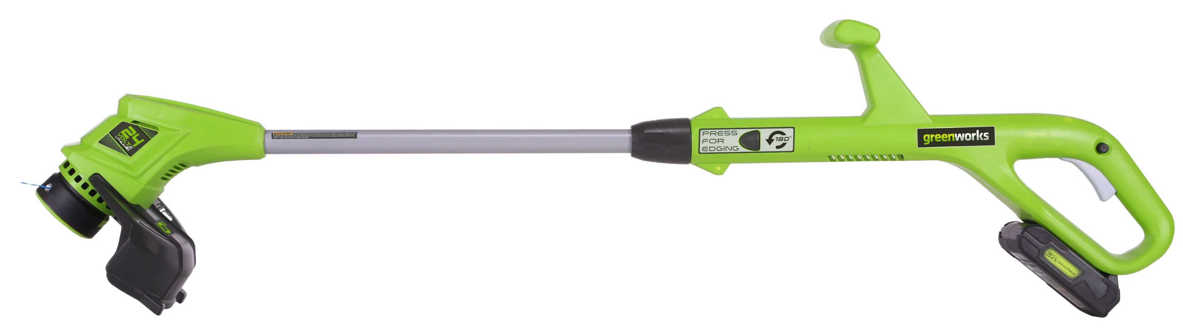 24V 10 Cordless Battery String Trimmer w/ 2.0Ah Battery & Charger