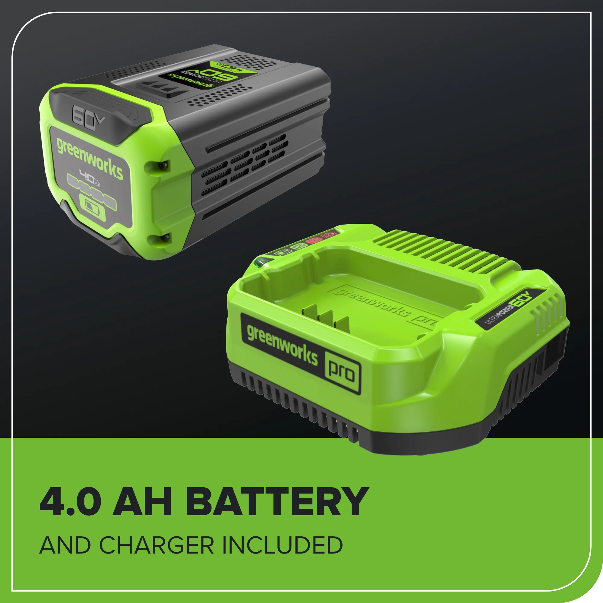 60V 17 Cordless Battery Push Lawn Mower and 610 CFM Jet Blower Combo Kit w/ 4.0Ah Battery & Charger