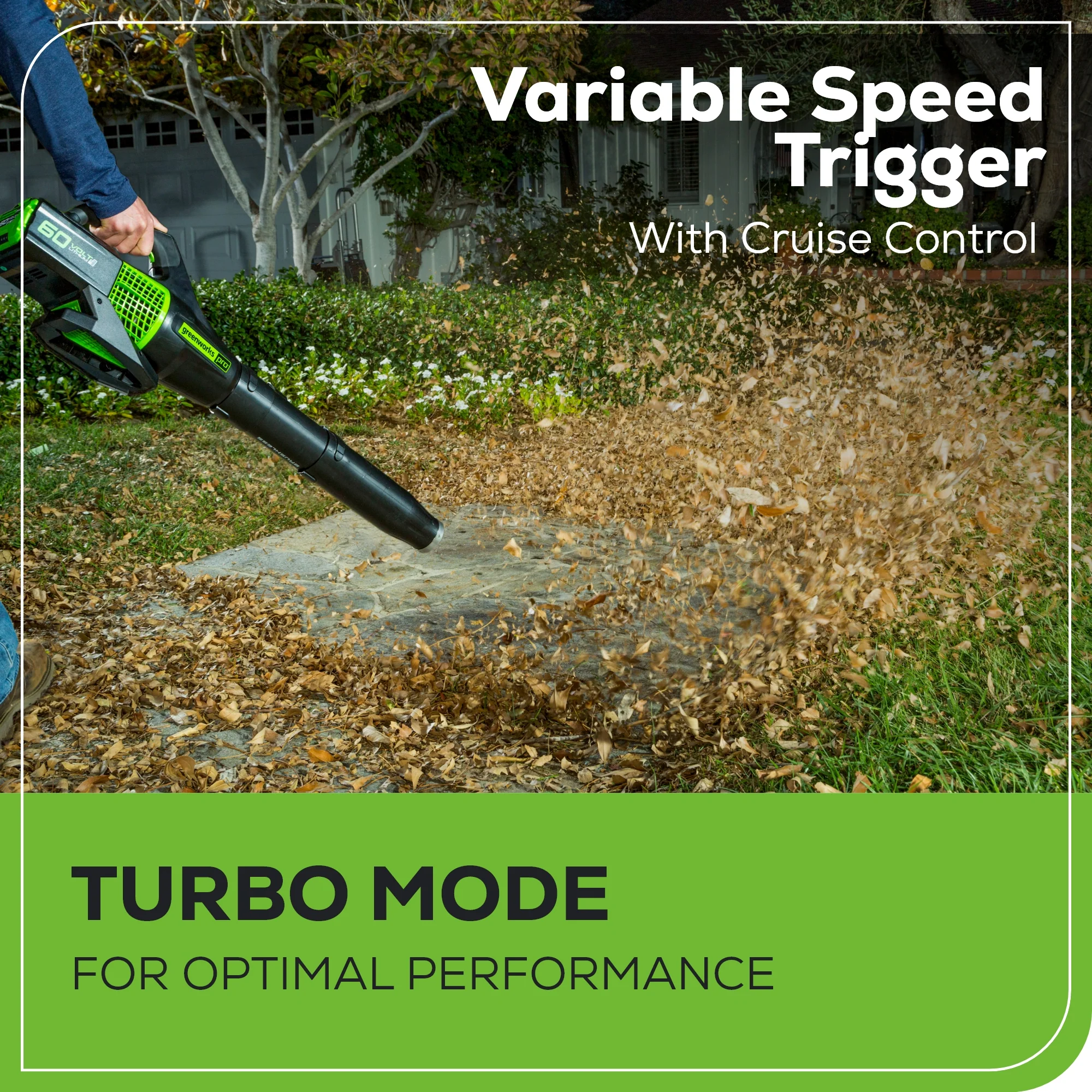 60V 13 Cordless Battery String Trimmer & 540 CFM Leaf Blower Combo Kit w/ 4.0Ah Battery & Charger