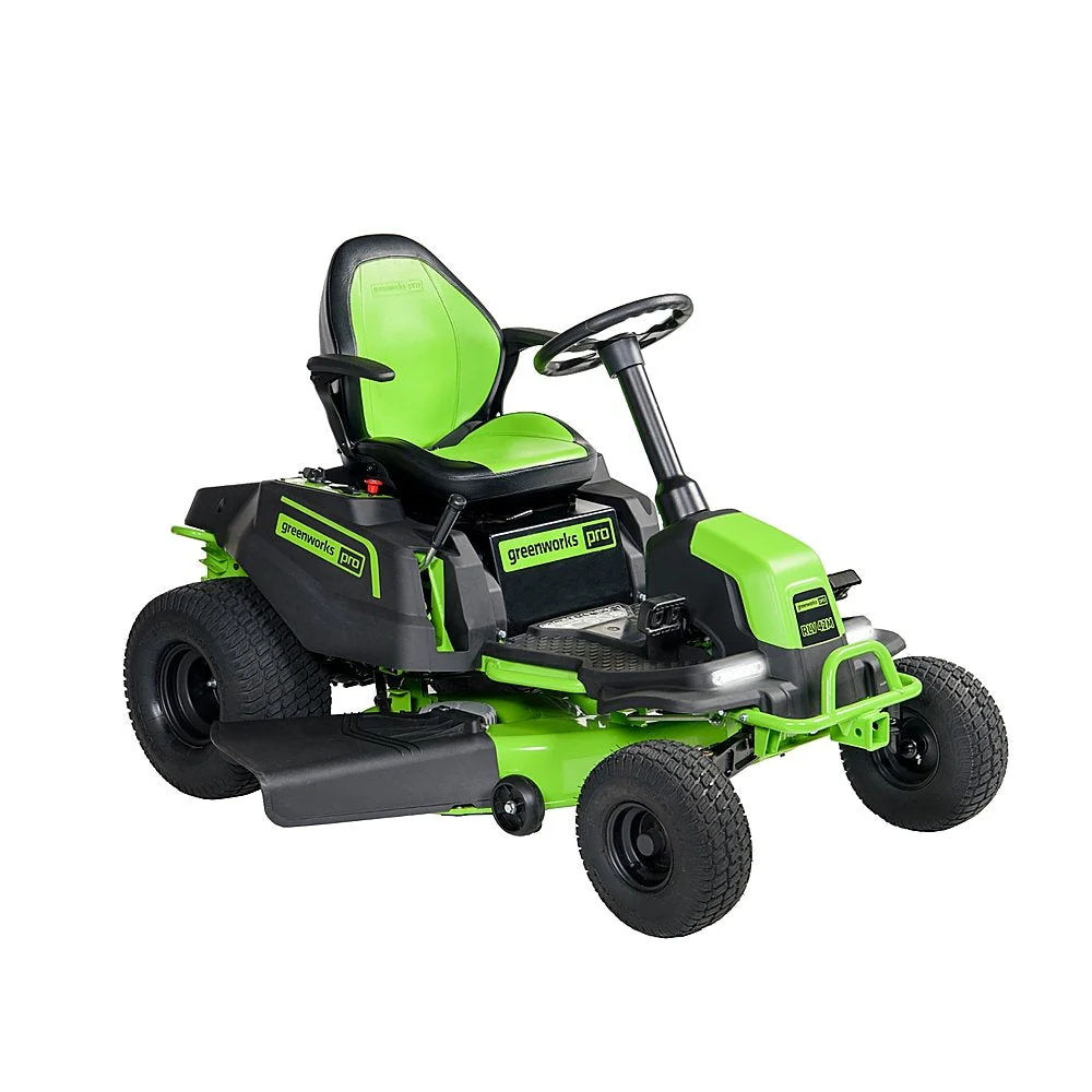 80V 42 Cordless Battery CrossoverT Riding Lawn Mower w/ Twelve (12) 4.0Ah Batteries and Three (3) Dual Port Turbo Chargers