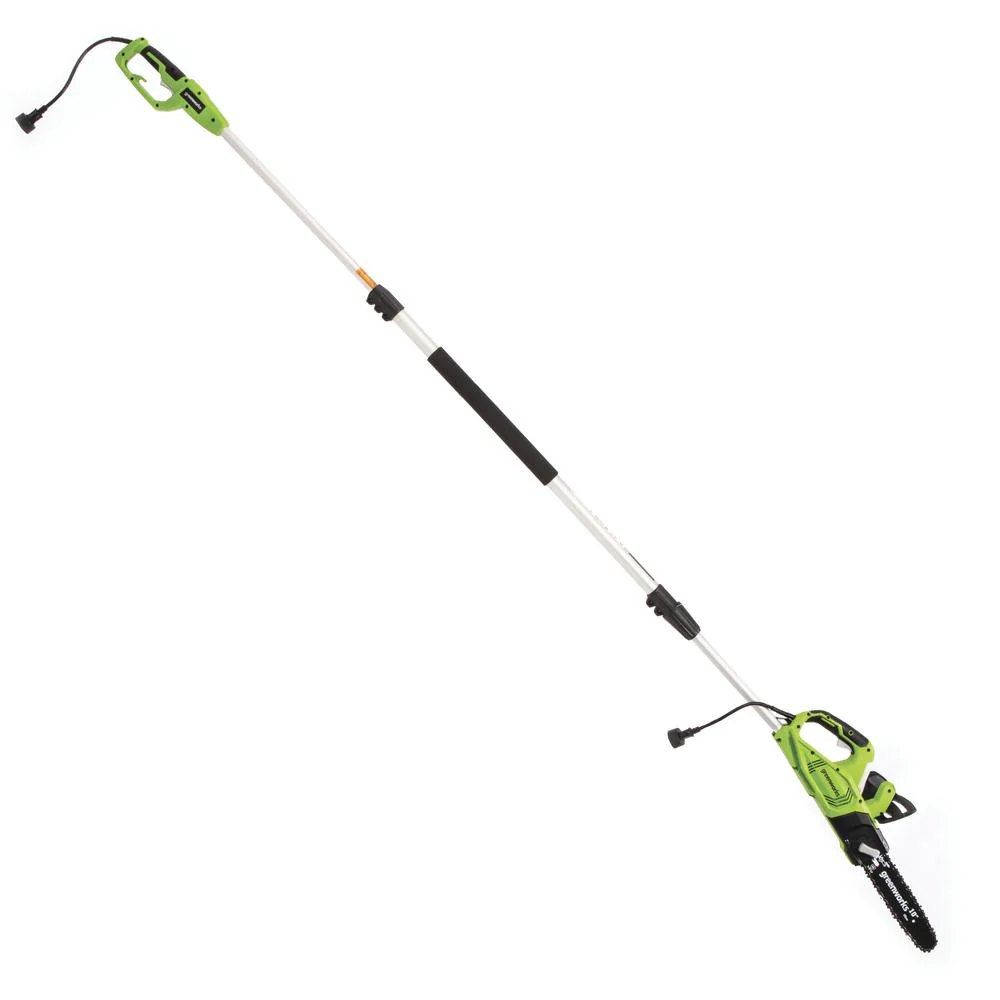 10 7-Amp (2-In-1) Corded Electric Pole Saw