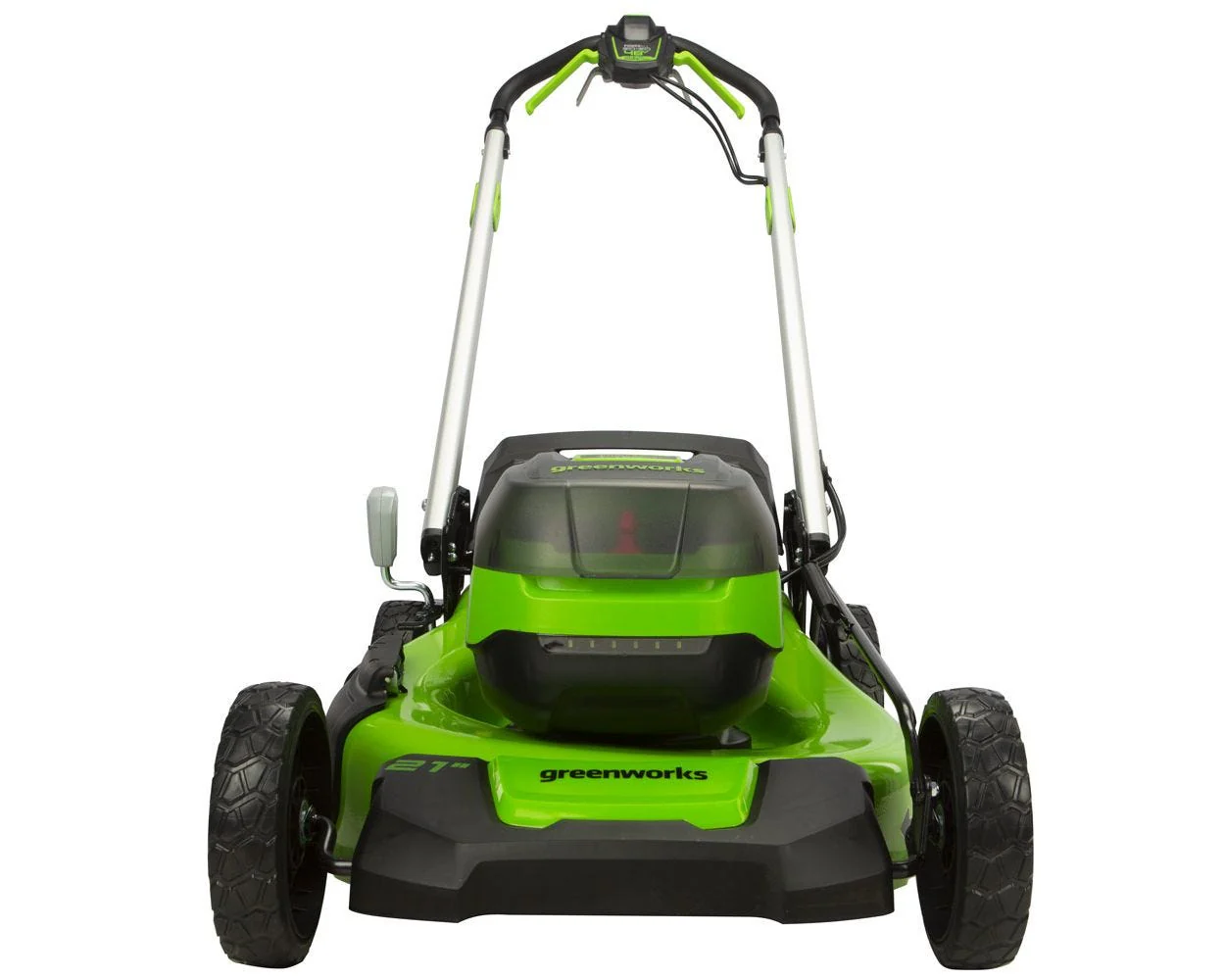 48V (2x24V) 21 Cordless Battery Self-Propelled Lawn Mower w/ (4) 4.0Ah USB Batteries & (2) Dual Port Chargers