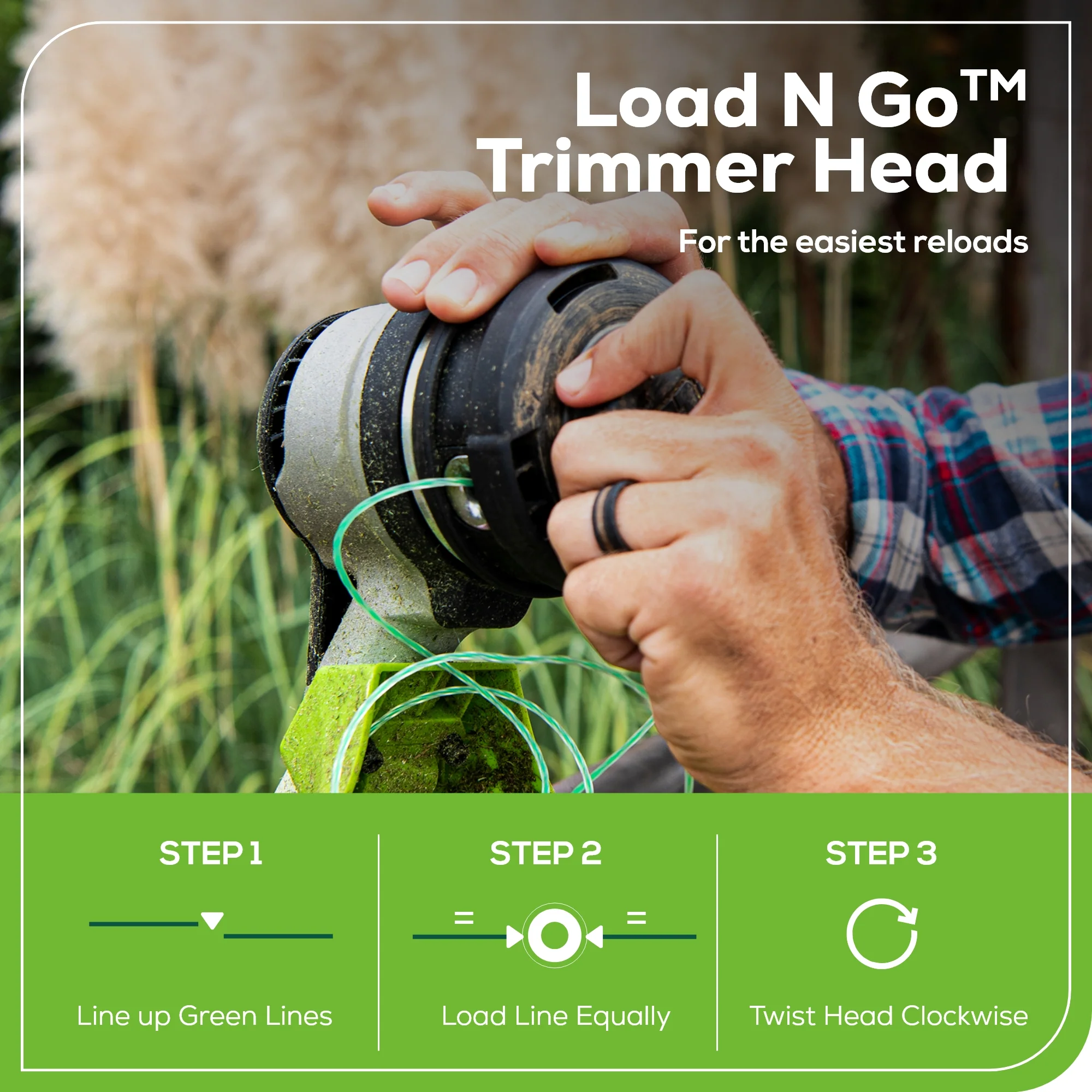 60V 13 Cordless Battery String Trimmer & 540 CFM Leaf Blower Combo Kit w/ 4.0Ah Battery & Charger