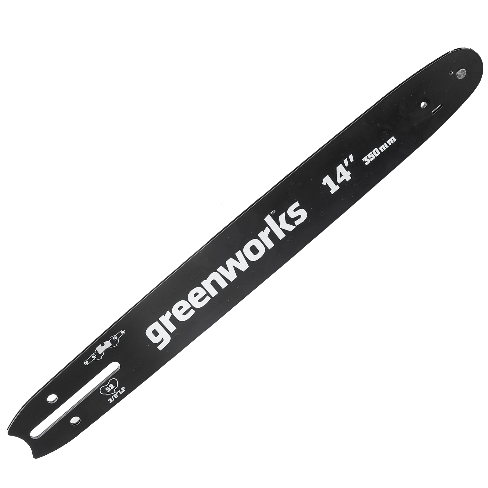 14 Replacement Chainsaw Bar 3/8 Pitch .050 Gauge 52DL