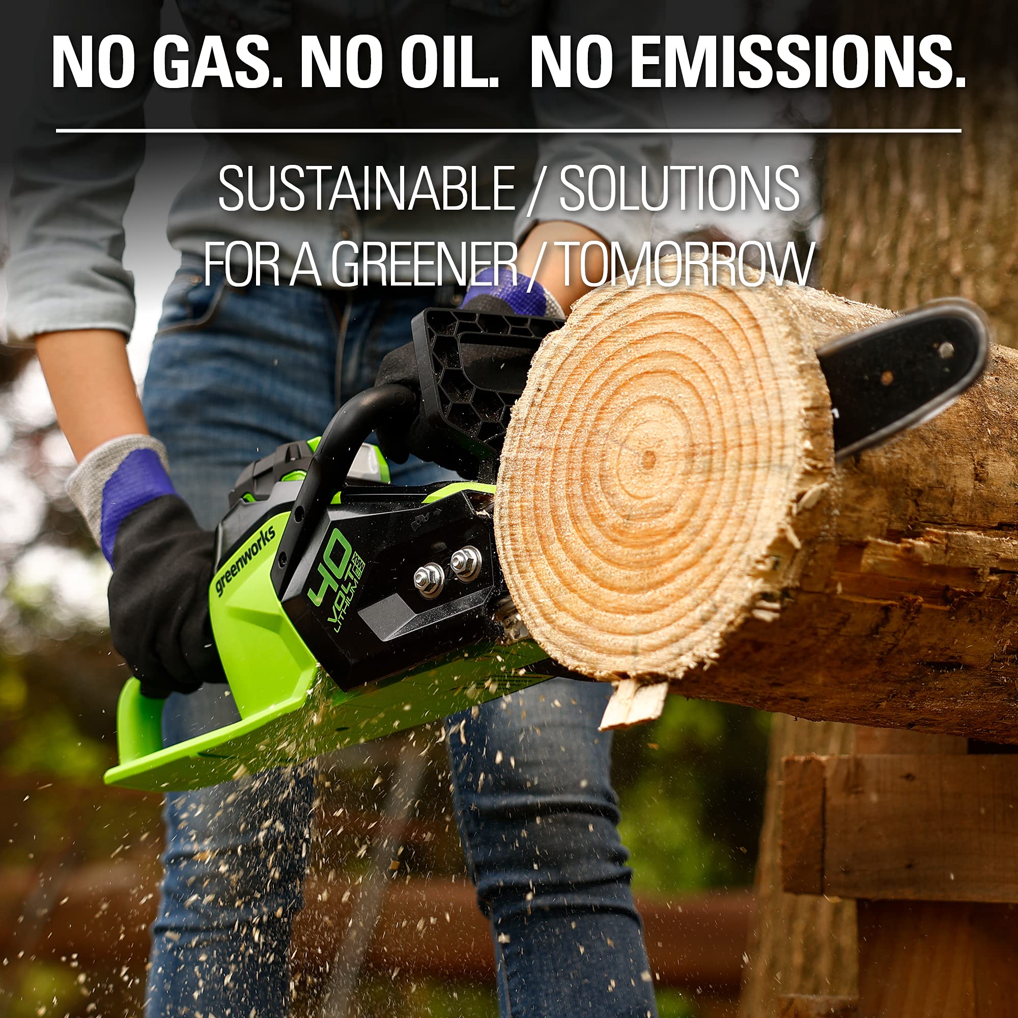 40V 14 1.5kW Cordless BatteryBrushless Chainsaw (Tool Only)