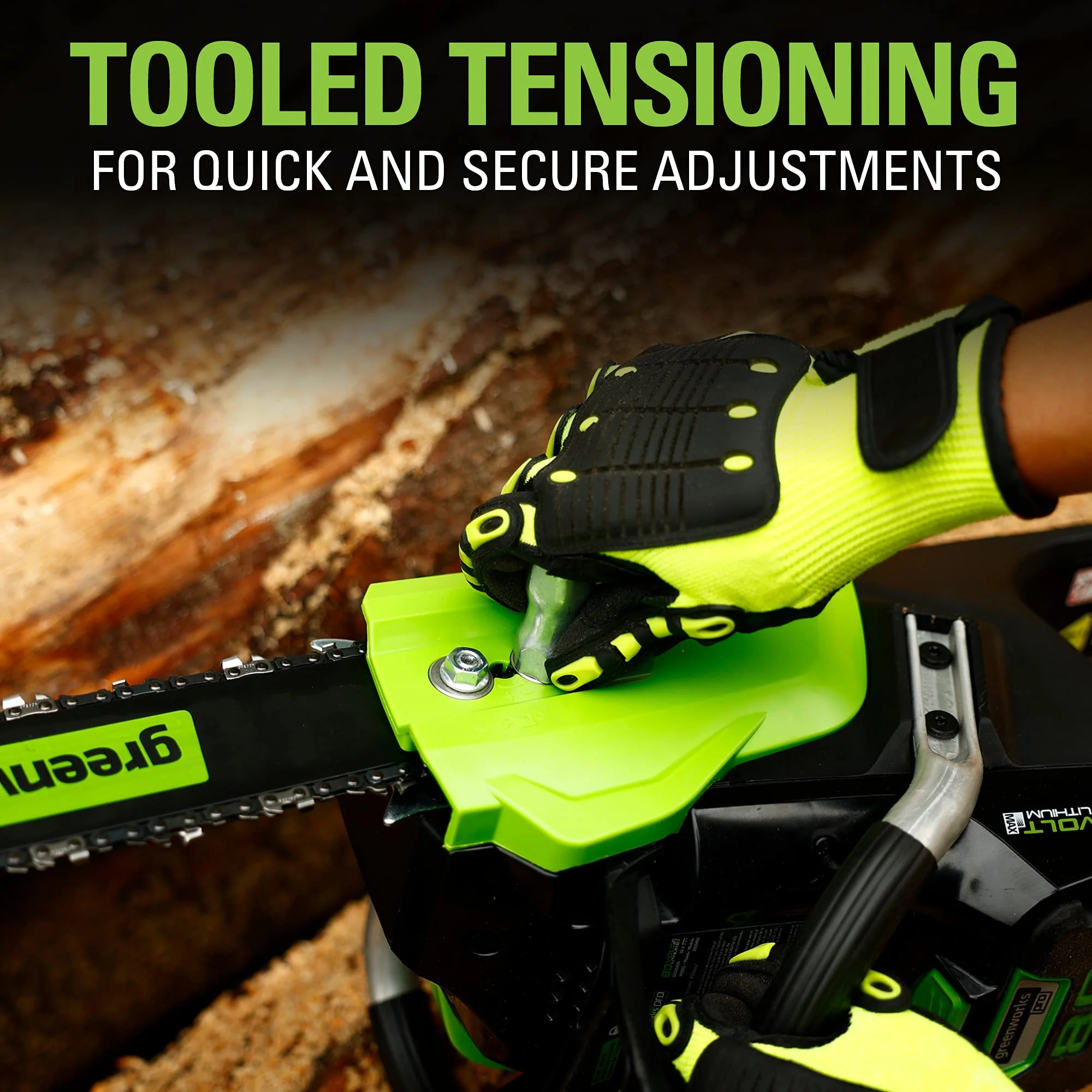 80V 18 Cordless Battery Chainsaw w/ 2.0Ah Battery & Charger