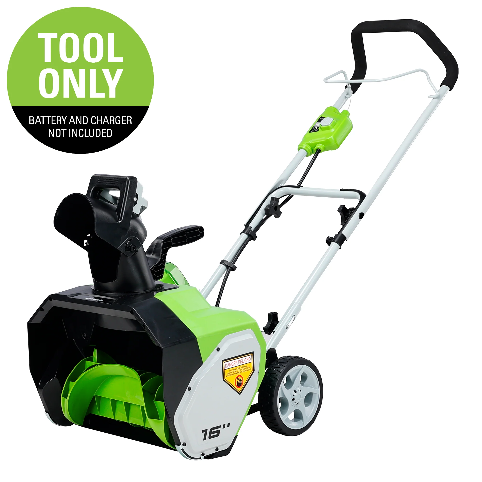 40V 16 Cordless Battery Single-Stage Snow Blower (Tool Only)