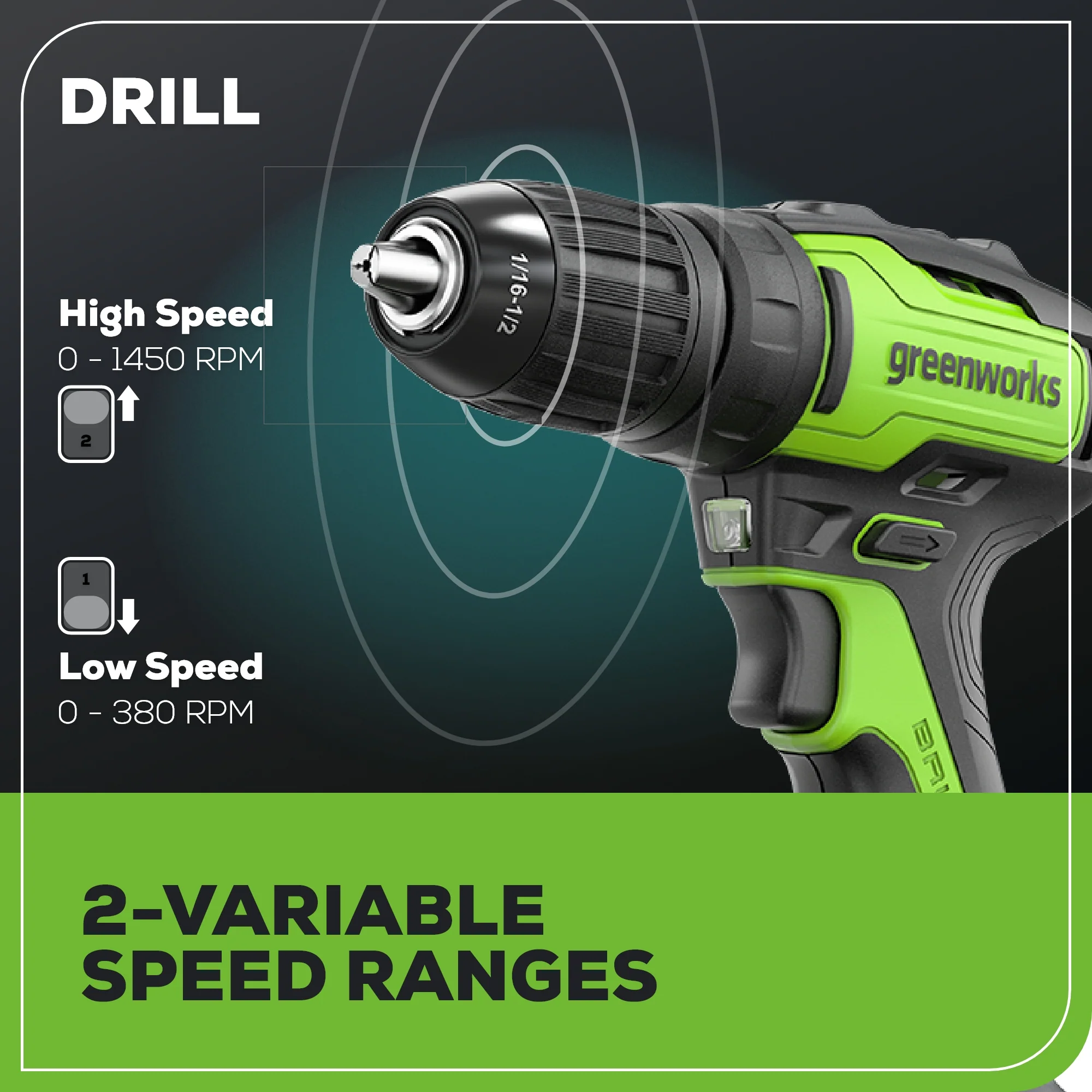 RENEWED 24V Brushless 1/2” Drill / Driver, 1/4” Hex Impact Driver, 8 pcs Bit Set & Bag Kit w/ (2) 2.0Ah Batteries & Charger