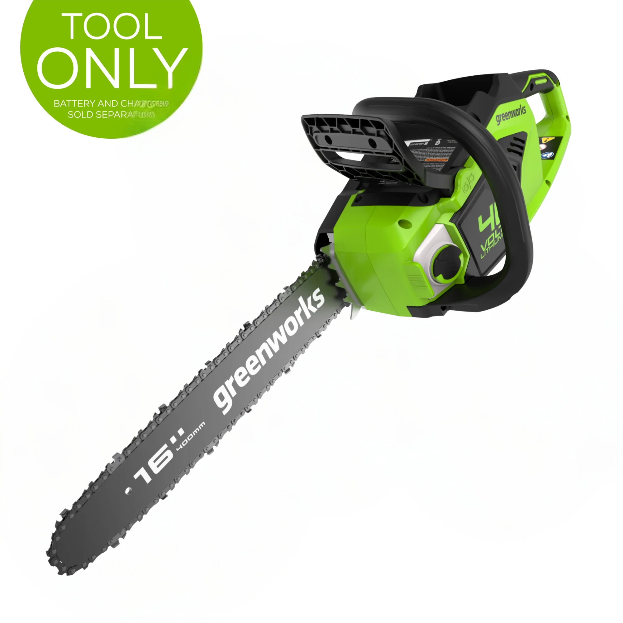 40V 16 Cordless Battery Chainsaw (Tool Only)