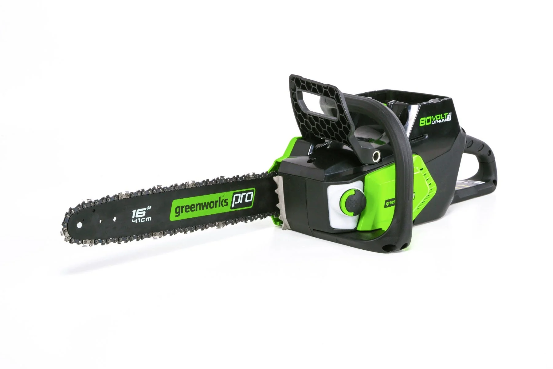 Pro 80V Cordless 16 Brushless Chainsaw w/ 2.0Ah Battery & Charger
