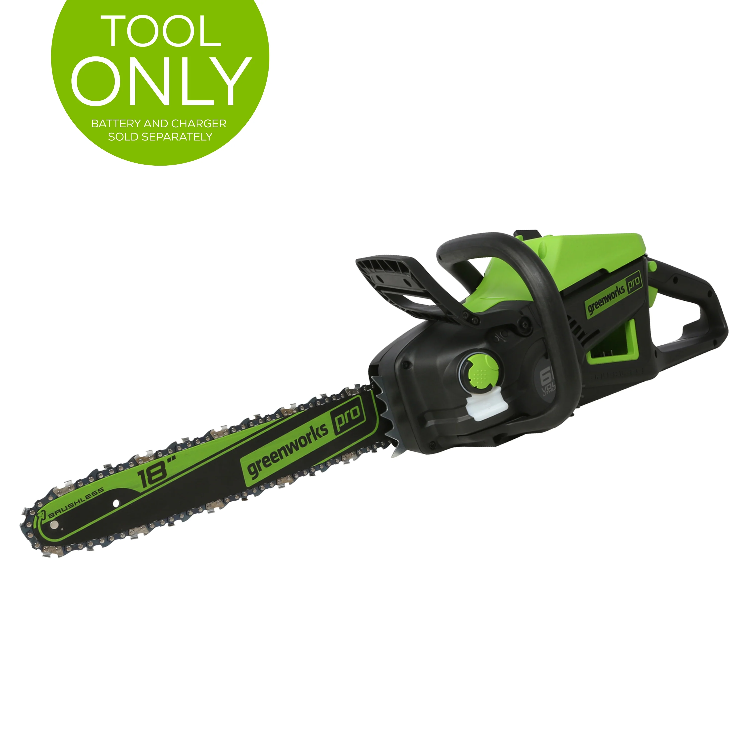 60V 18 Cordless Battery 2.0kW Chainsaw (Tool Only)